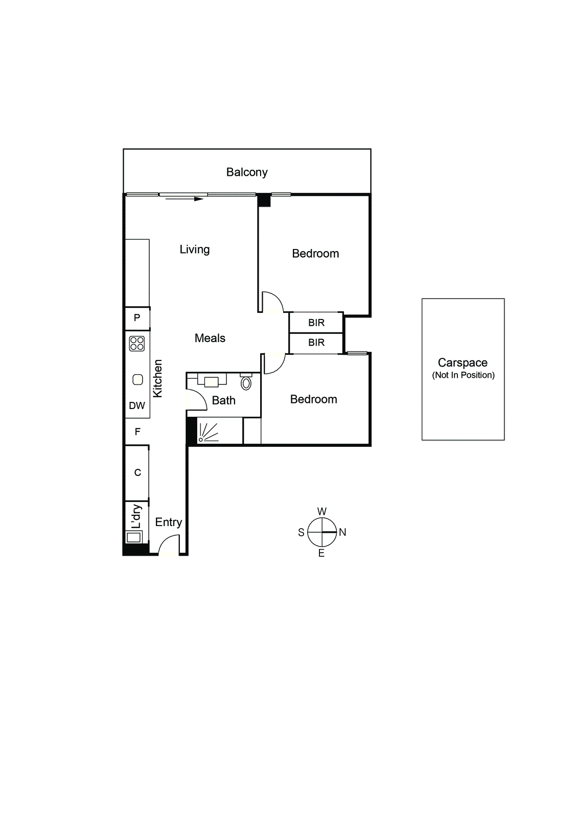 210/144 Clarendon Street, Southbank VIC 3006 - Floorplan