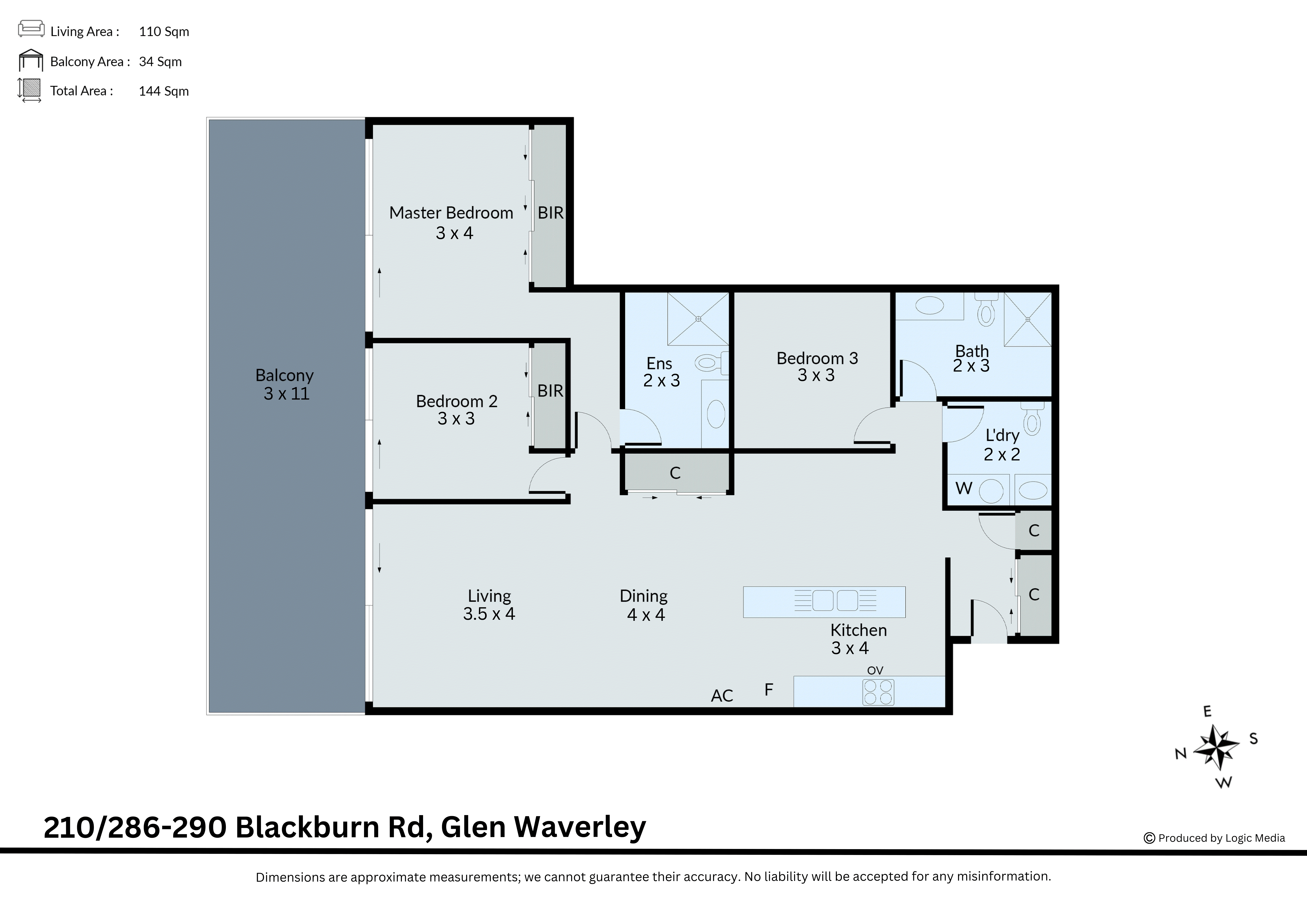 210/286-290 Blackburn Road, Glen Waverley VIC 3150 - Floorplan