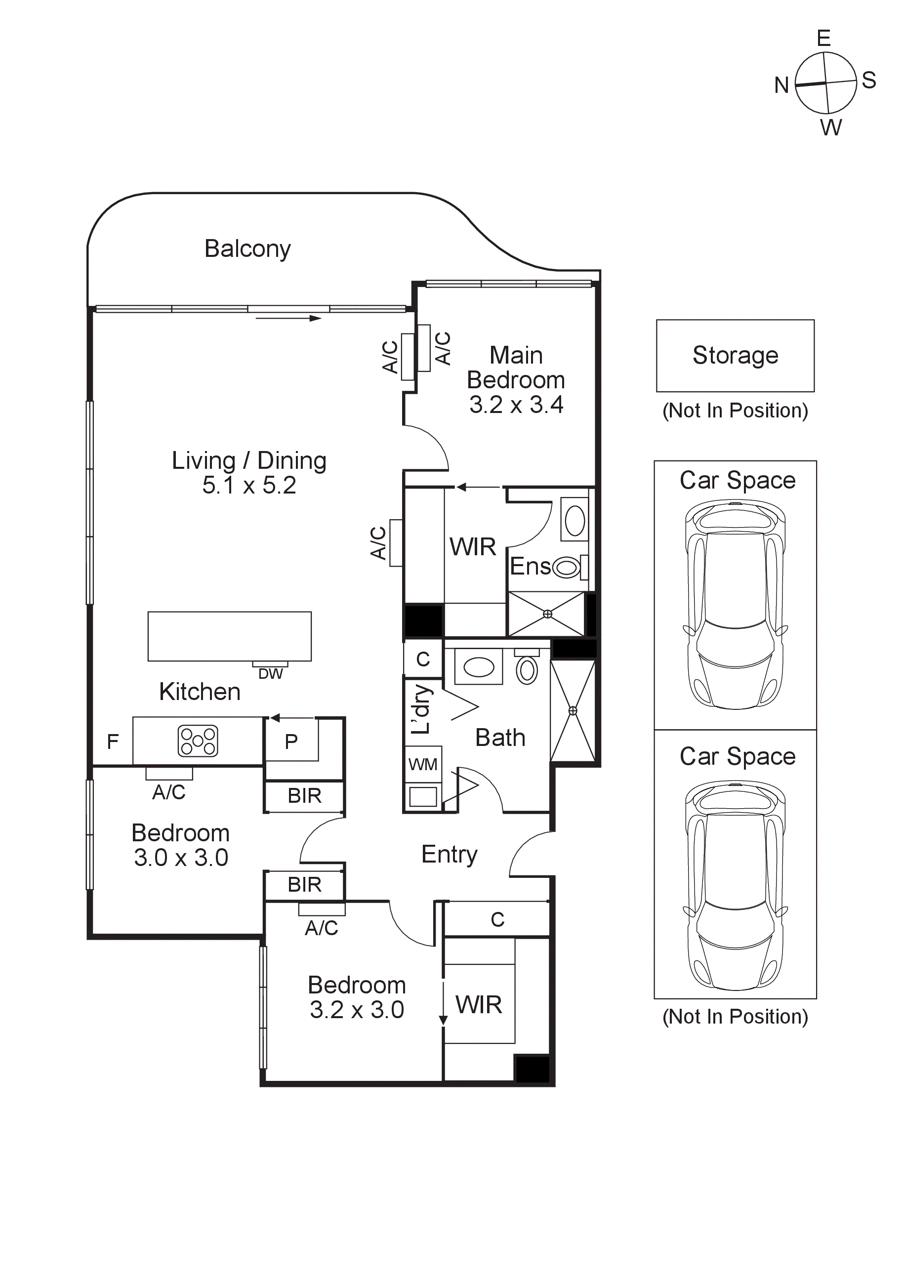 2103/48 Claremont Street, South Yarra VIC 3141 - Floorplan