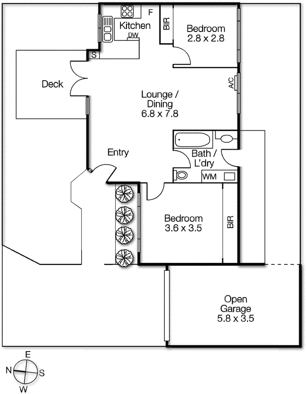 2/104 Parkmore Road, Bentleigh East VIC 3165 - Floorplan
