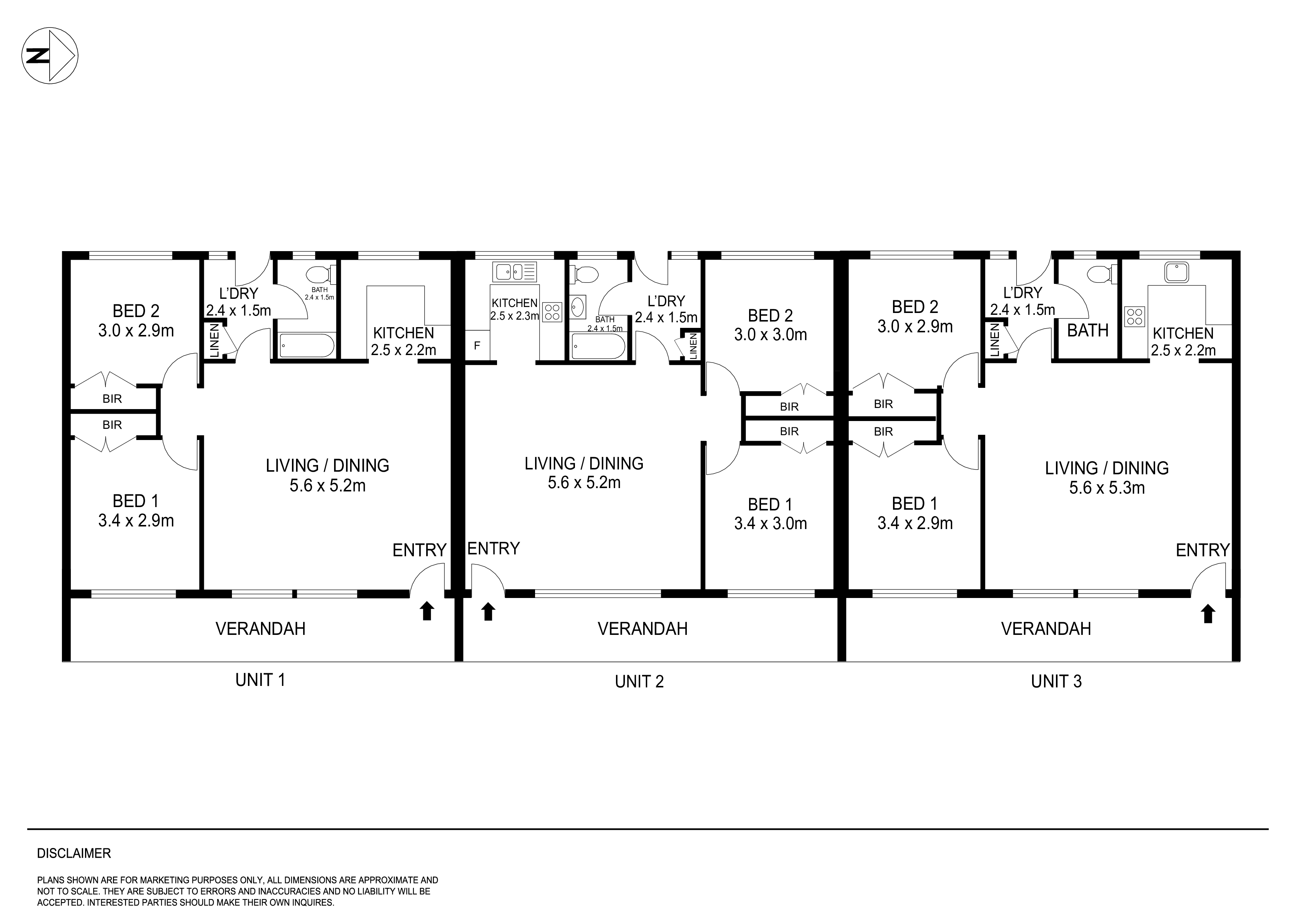 2/104 Sawyer Avenue, Canadian VIC 3350 - Floorplan