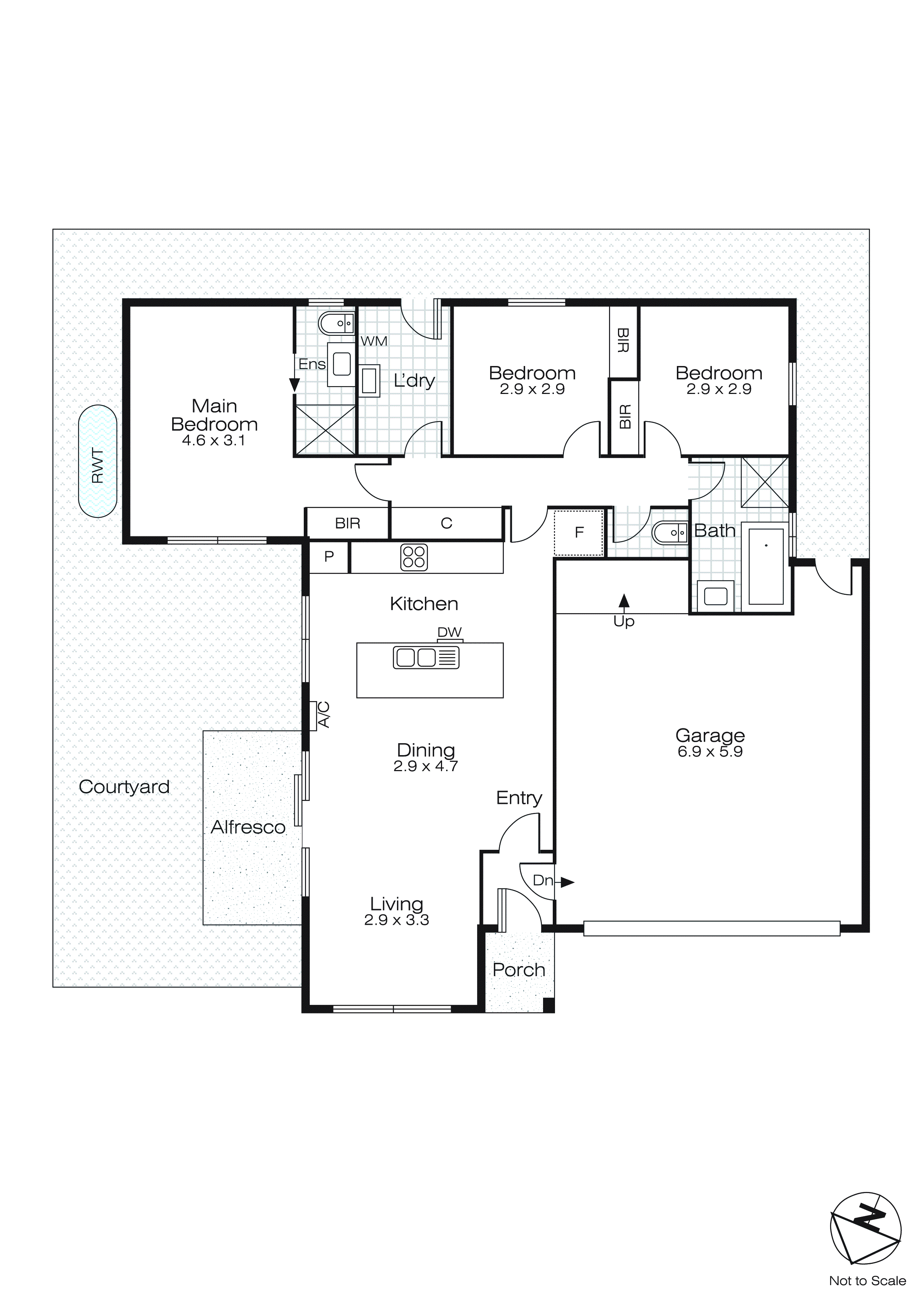 2/105 Larter Street, Ballarat East VIC 3350 - Floorplan