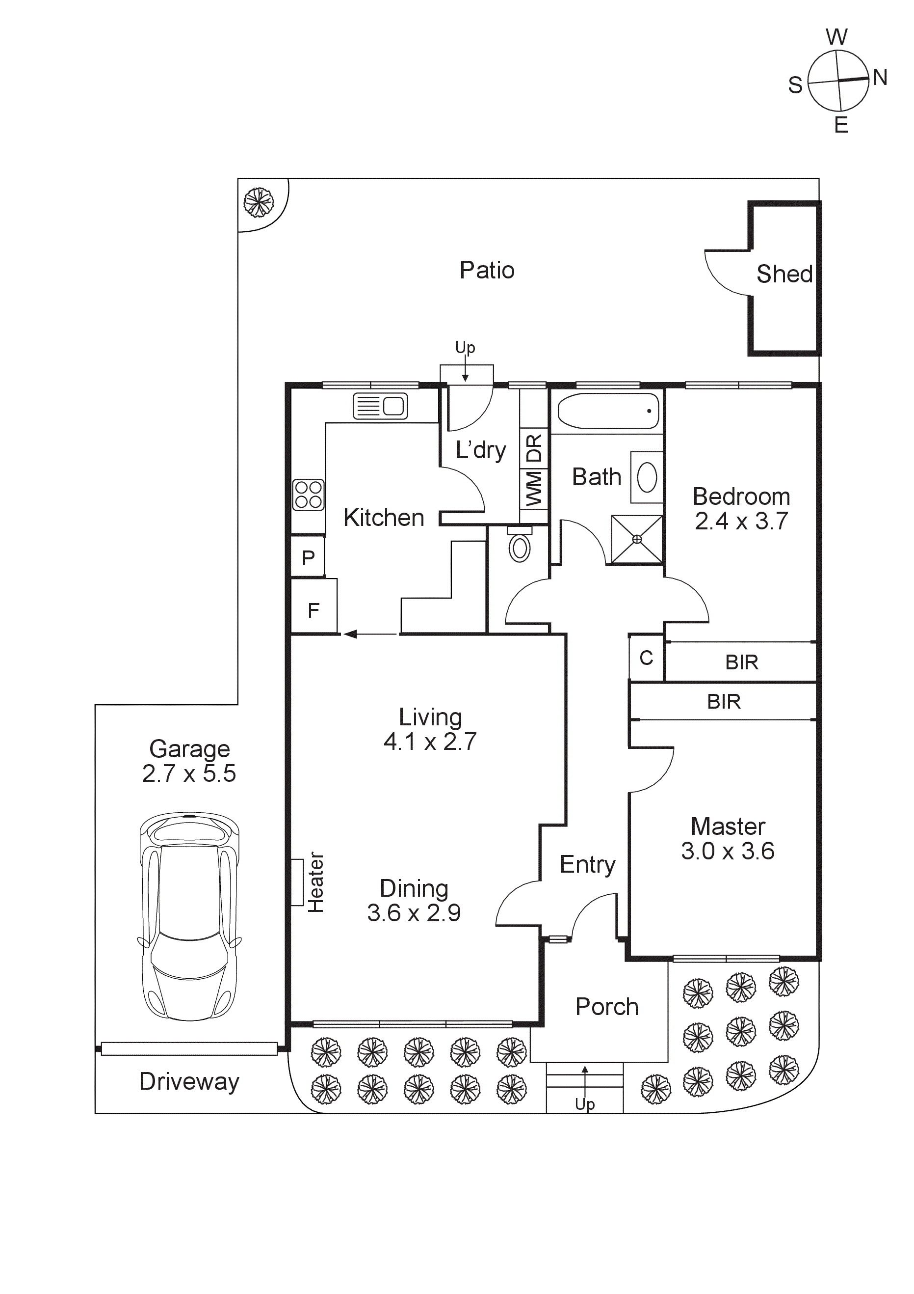 2/105 Park Road, Cheltenham VIC 3192 - Floorplan