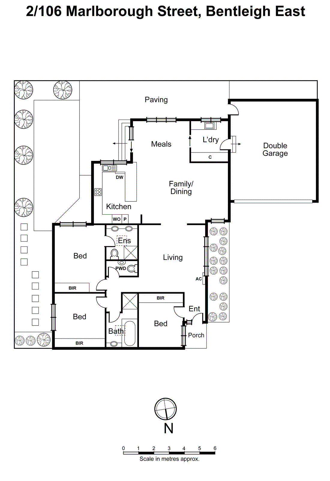 2/106 Marlborough Street, Bentleigh East VIC 3165 - Floorplan
