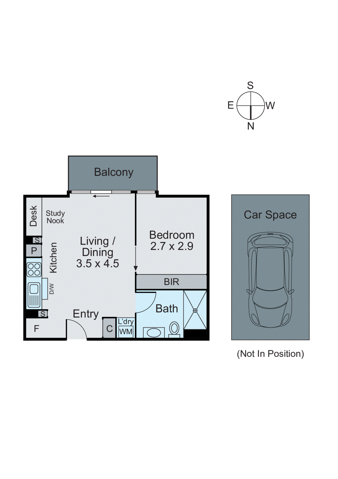 2106/229 Toorak Road, South Yarra VIC 3141 - Floorplan