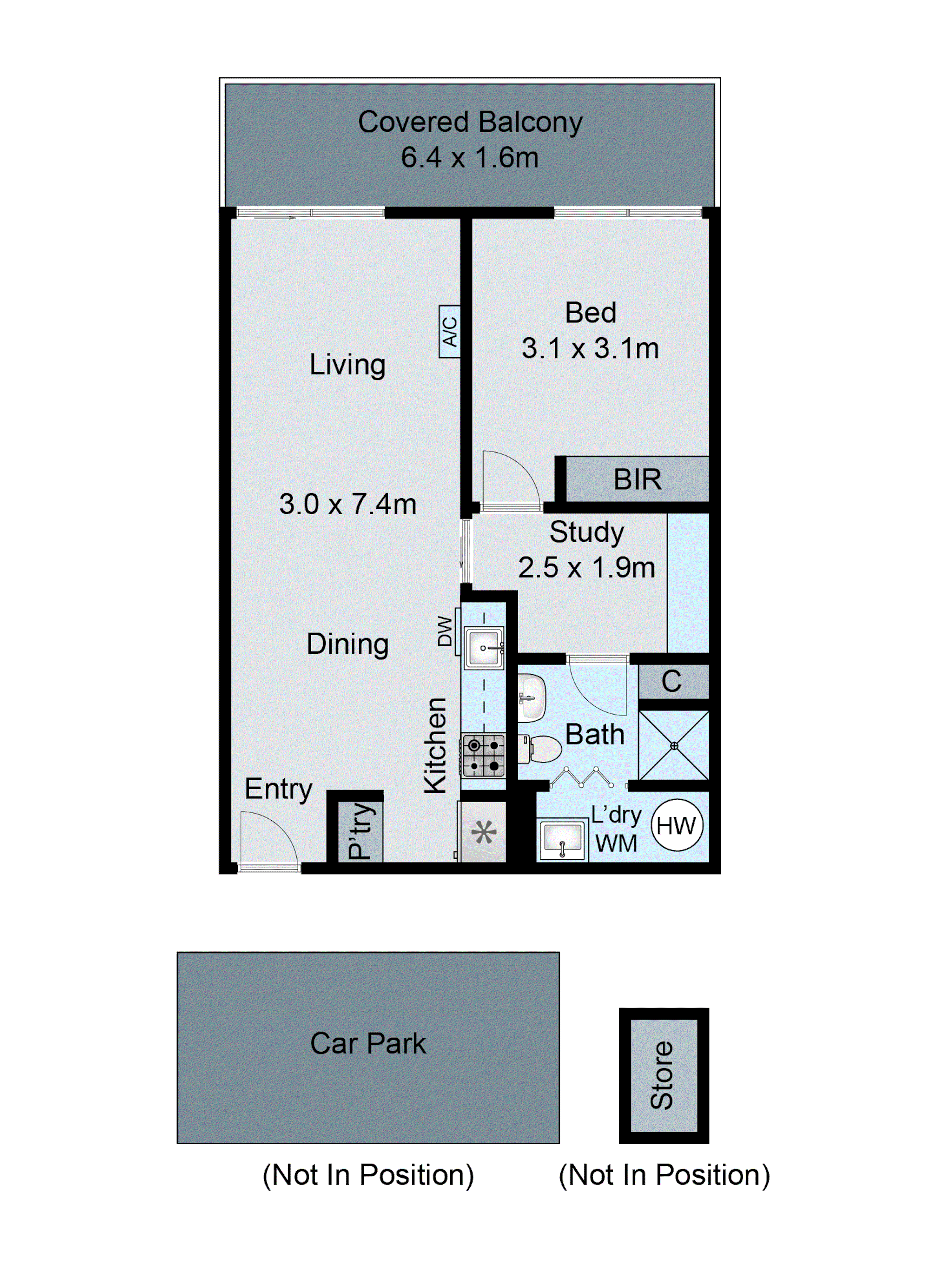 210/660 Blackburn Road, Notting Hill VIC 3168 - Floorplan