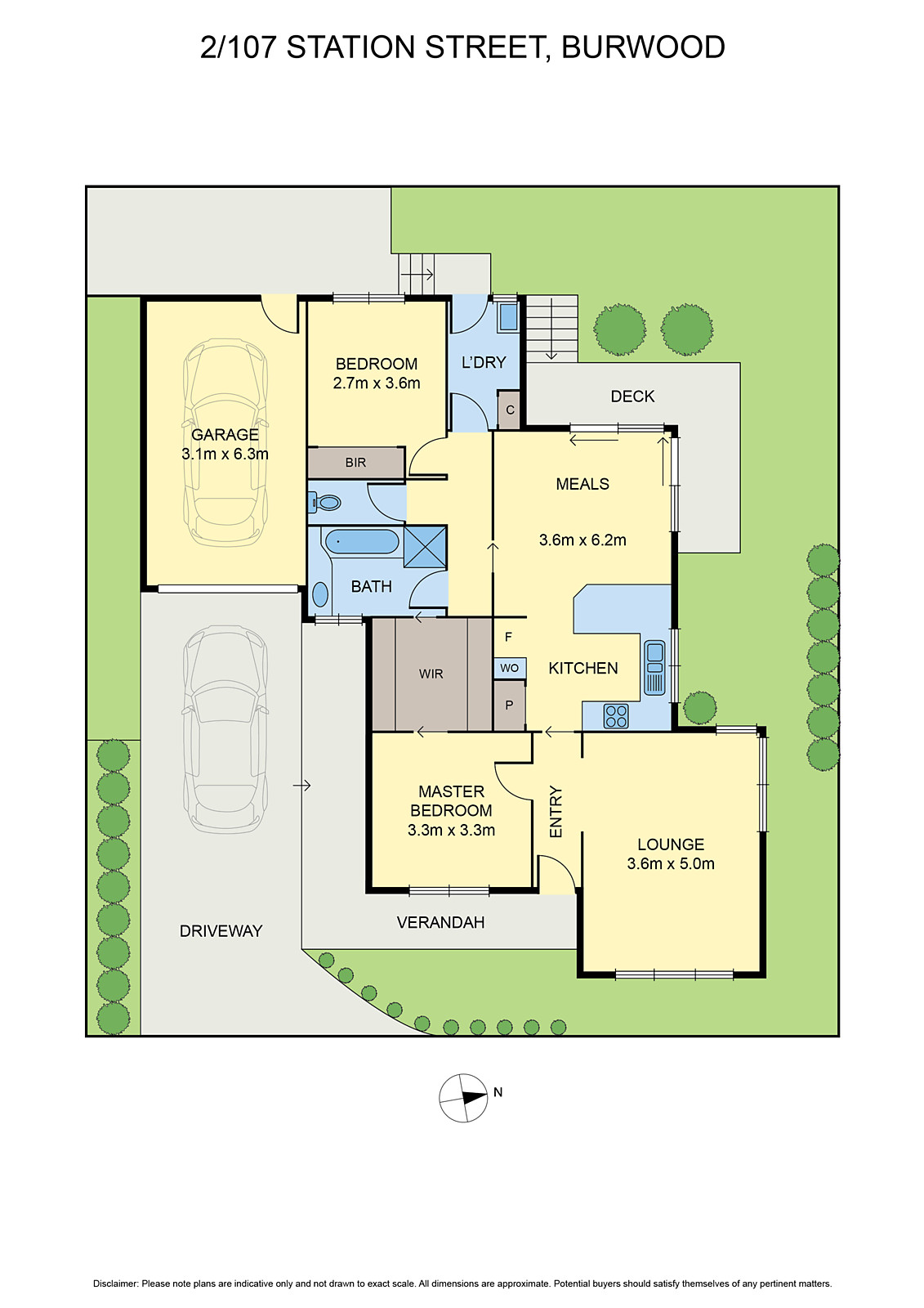 2/107 Station Street, Burwood VIC 3125 - Floorplan