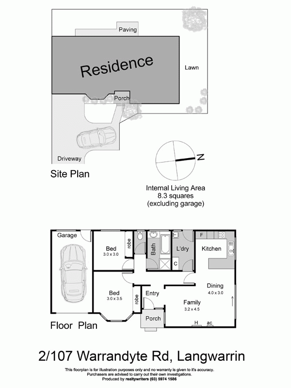 2/107 Warrandyte Road, LANGWARRIN VIC 3910 - Floorplan