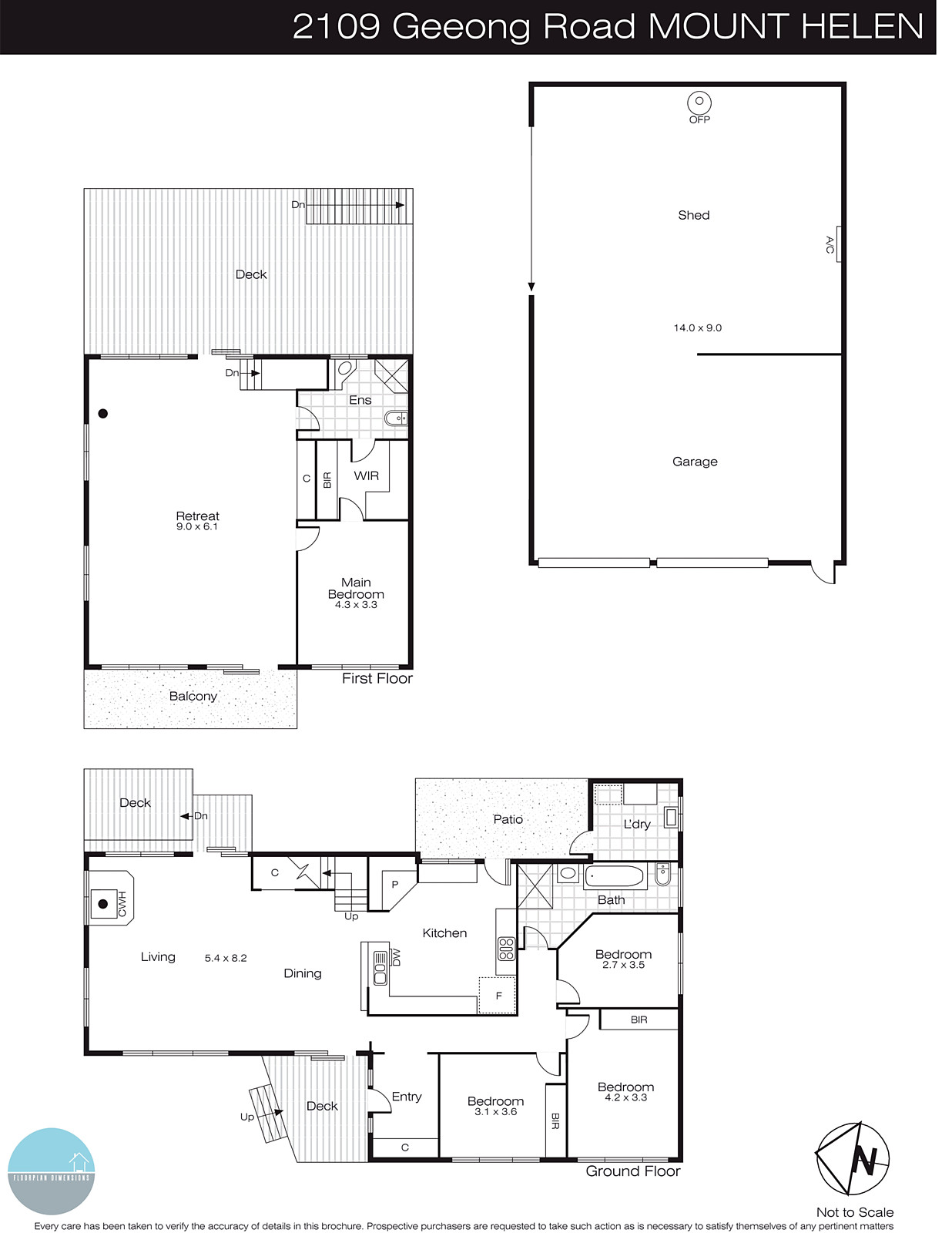 2109 Geelong Road, Mount Helen VIC 3350 - Floorplan
