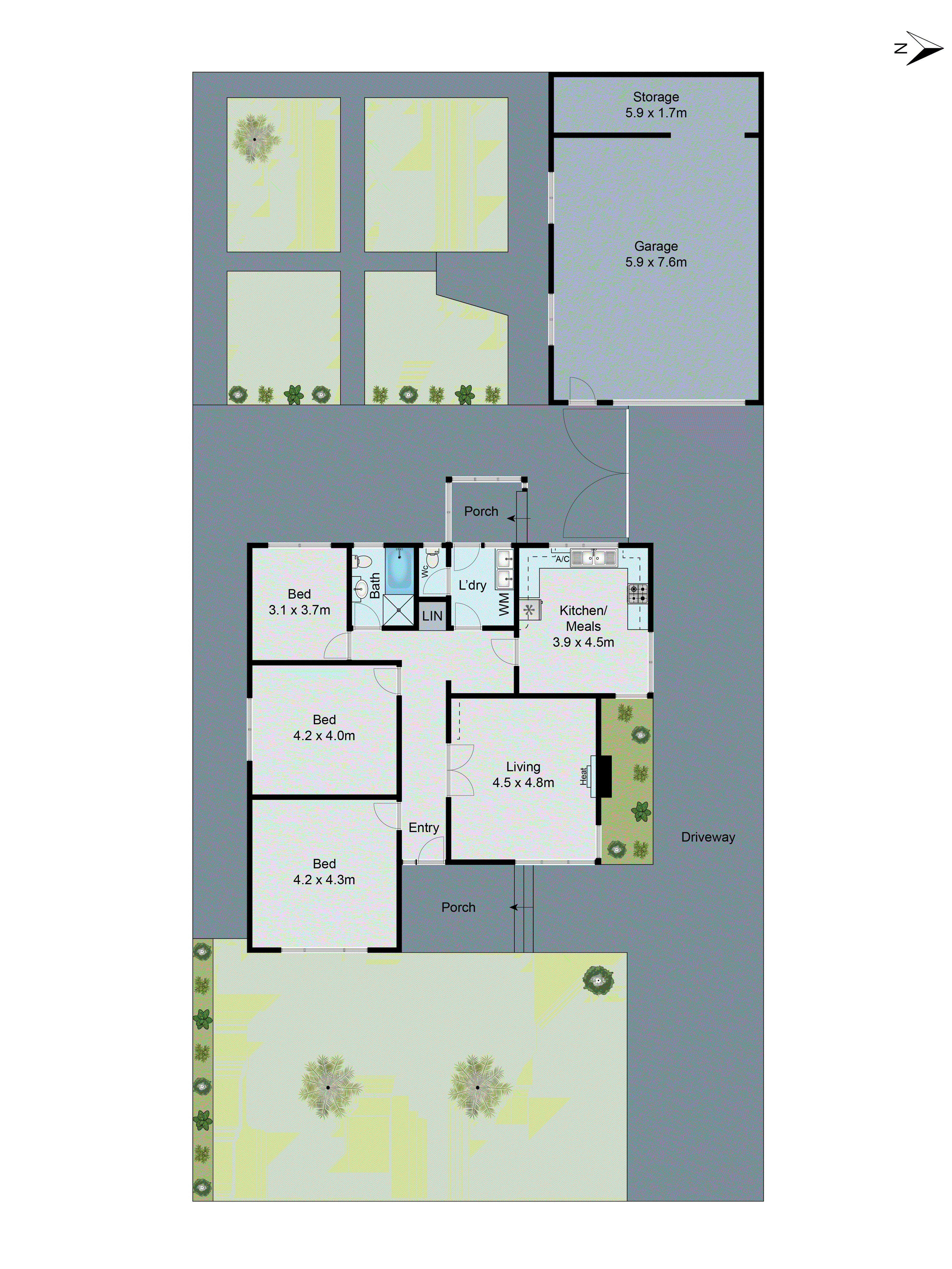 211 Anakie Road, Bell Post Hill VIC 3215 - Floorplan