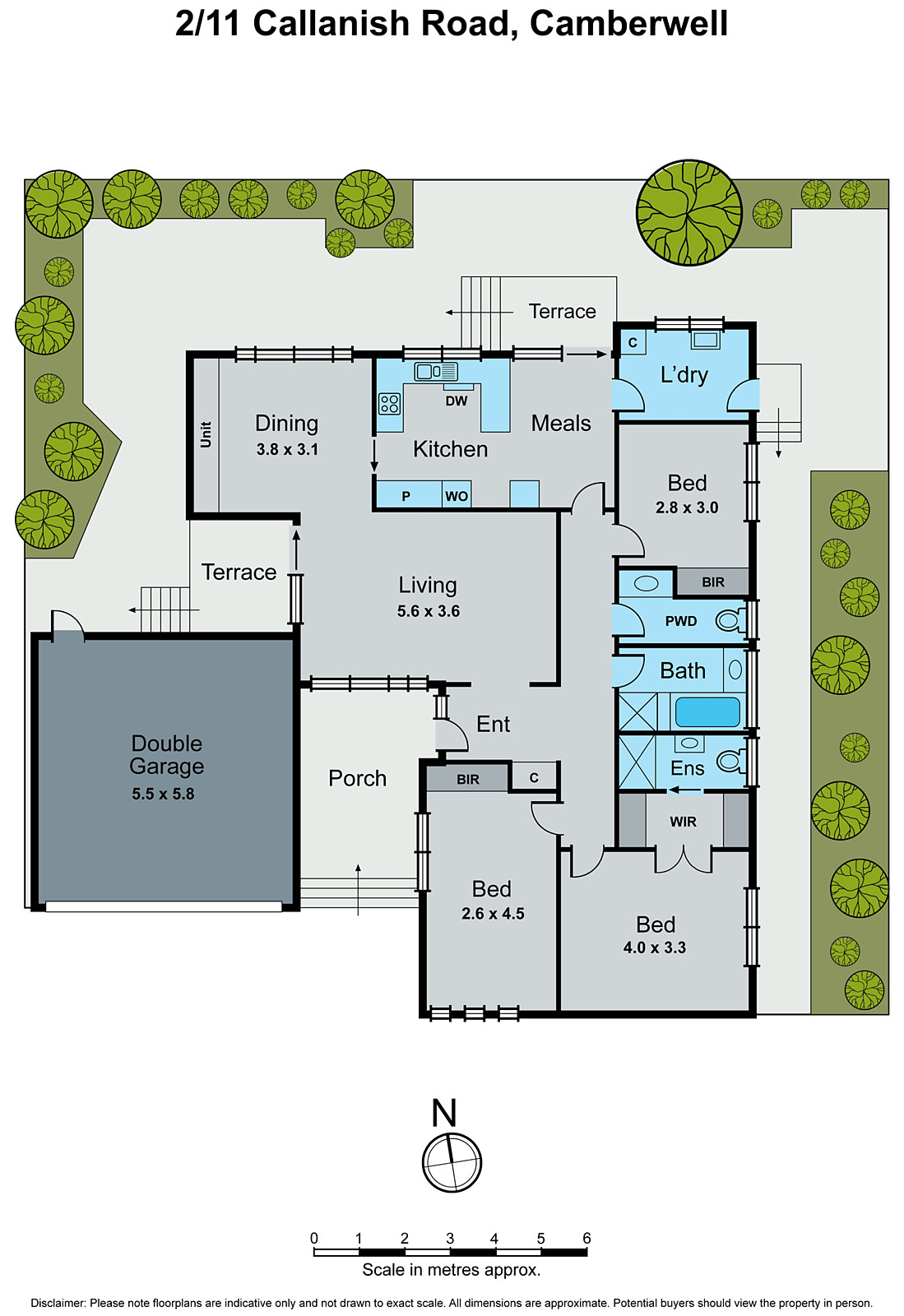 2/11 Callanish Road, Camberwell VIC 3124 - Floorplan