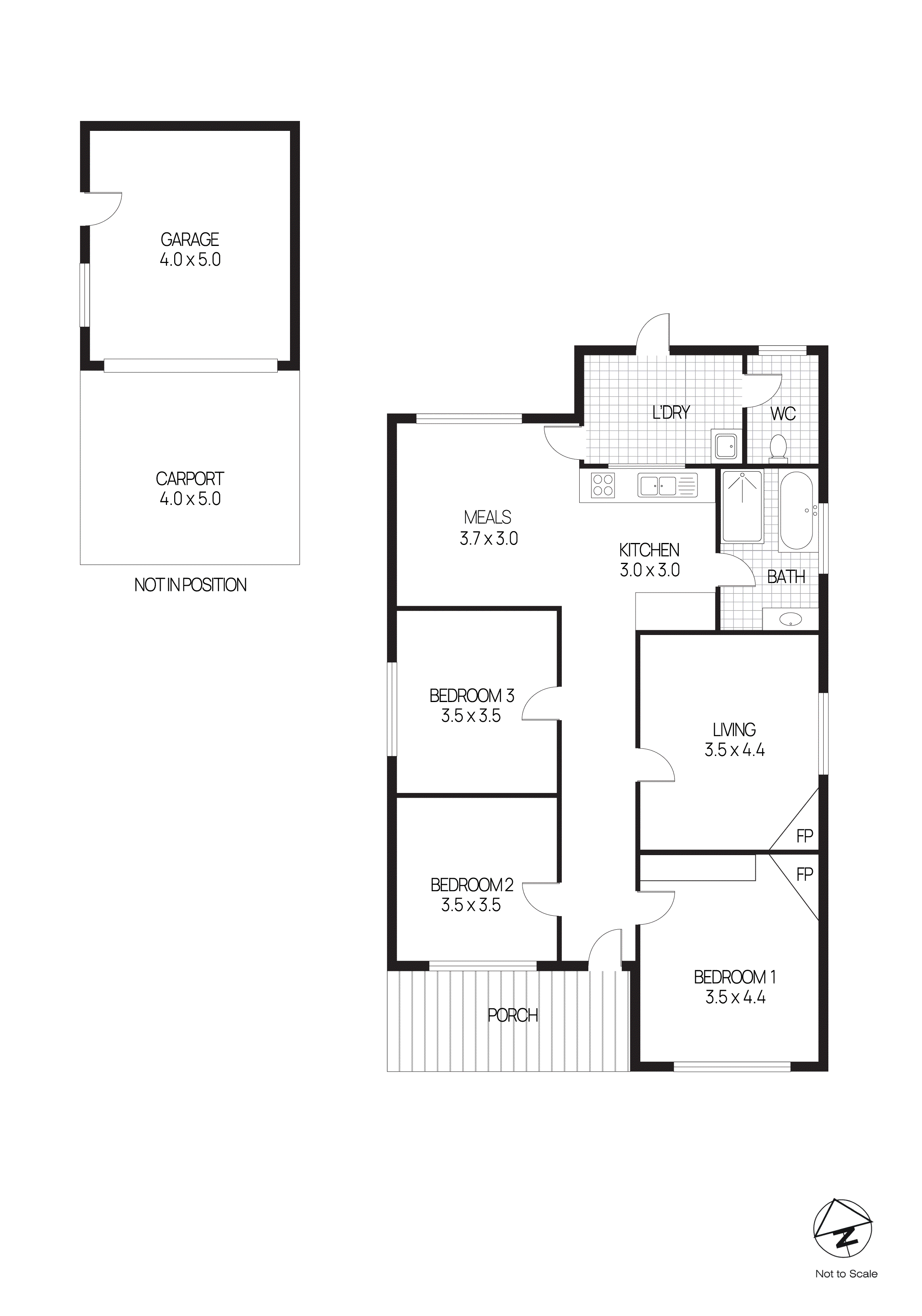211 Chisholm Street, Soldiers Hill VIC 3350 - Floorplan