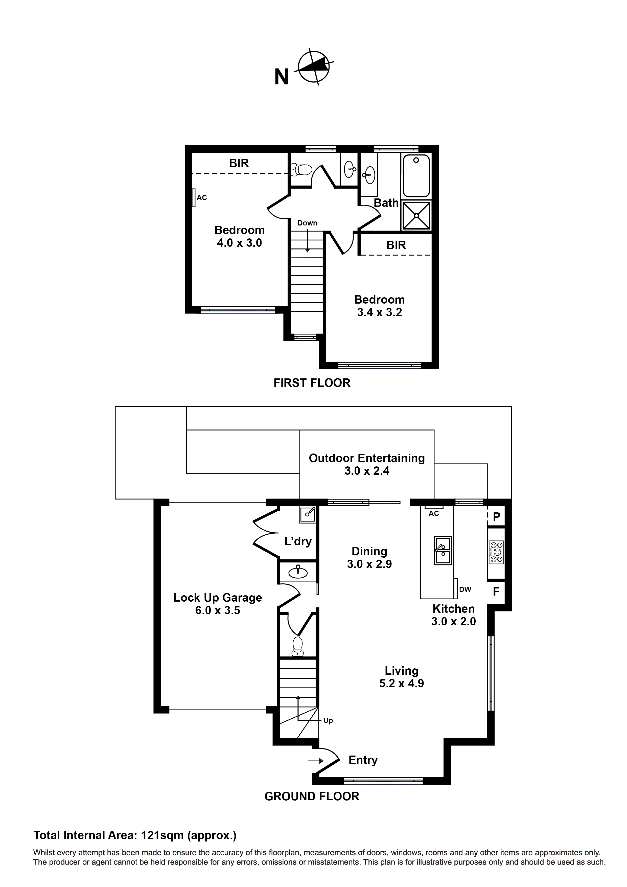 2/11 Cypress Avenue, Brooklyn VIC 3012 - Floorplan