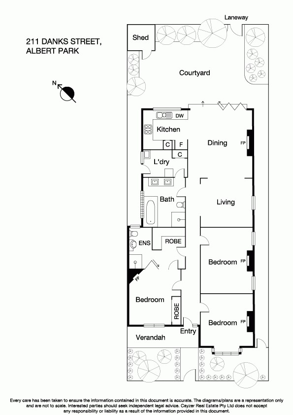 211 Danks Street, Albert Park VIC 3206 - Floorplan