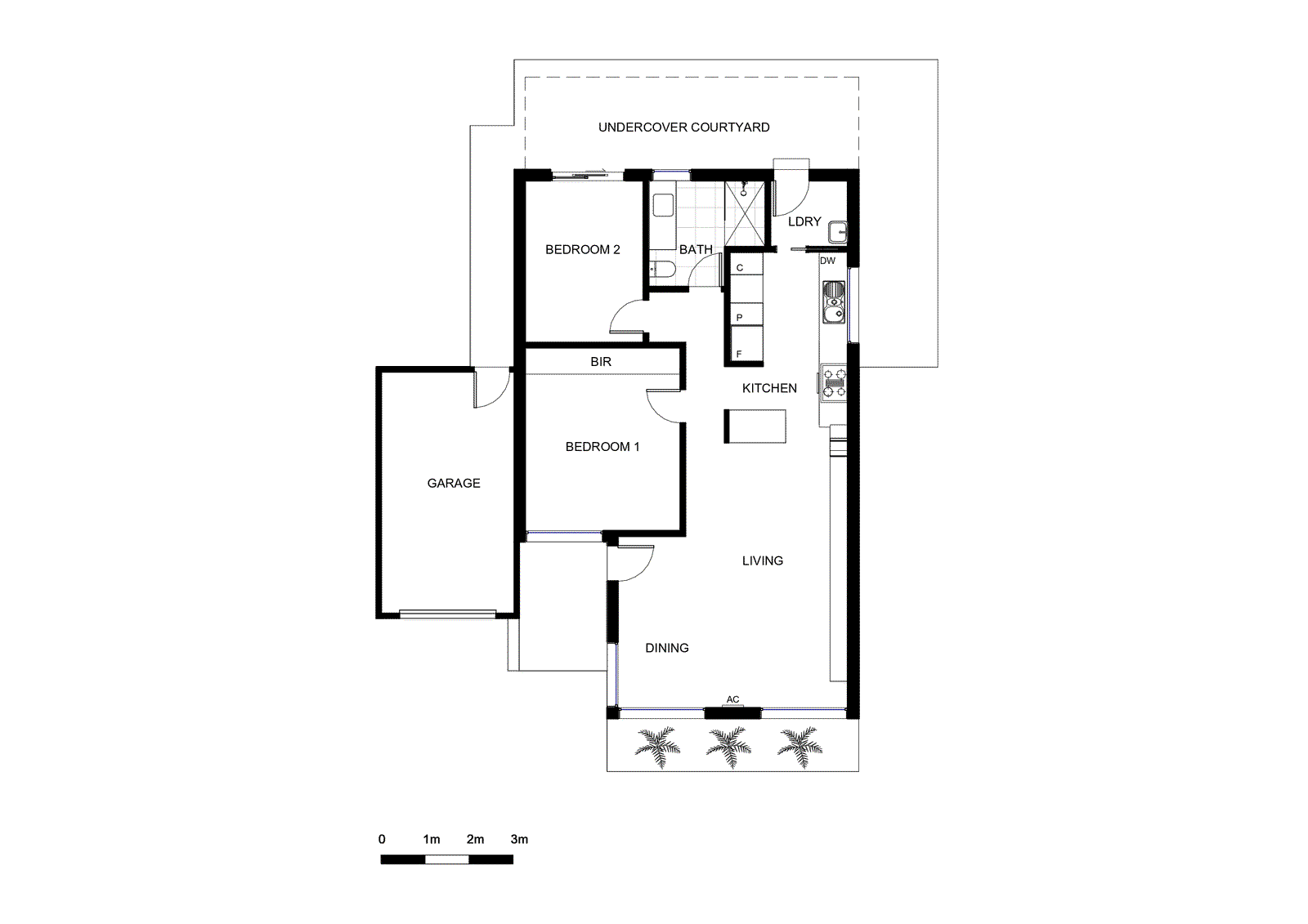 2/11 Garden Avenue, Glen Huntly VIC 3163 - Floorplan