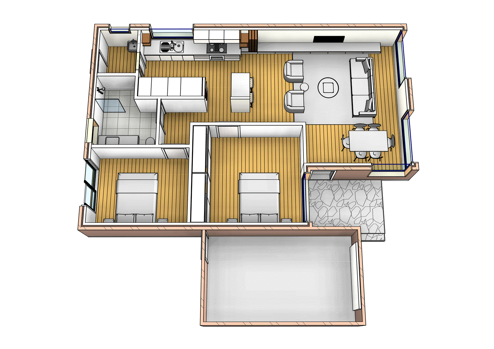 2/11 Garden Avenue, Glen Huntly VIC 3163 - Floorplan