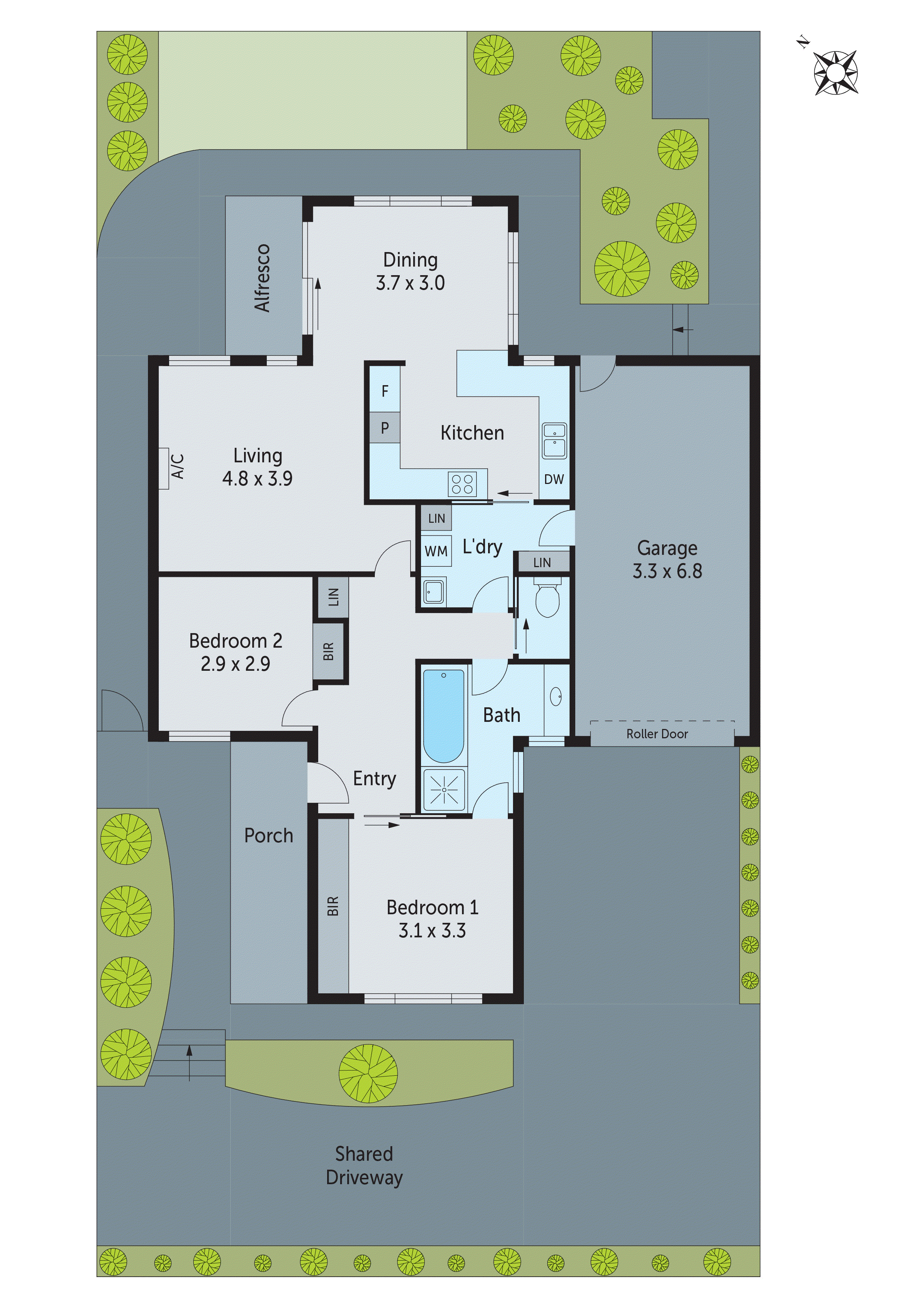 2/11 George Street, Belmont VIC 3216 - Floorplan