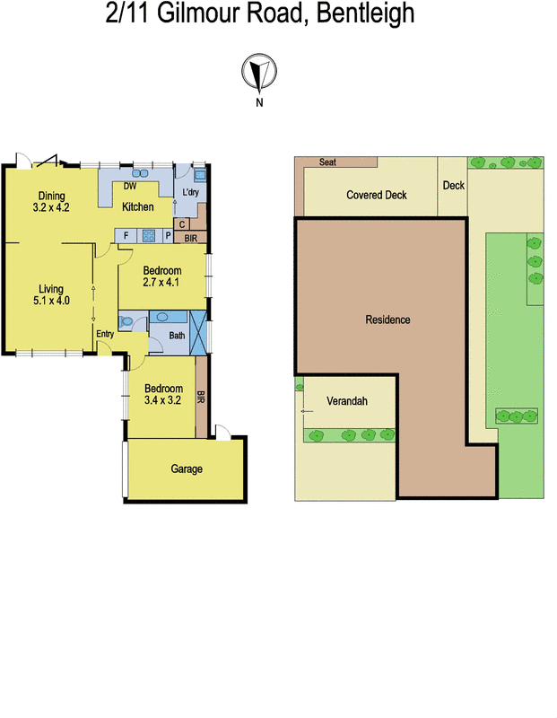 2/11 Gilmour Road, Bentleigh VIC 3204 - Floorplan