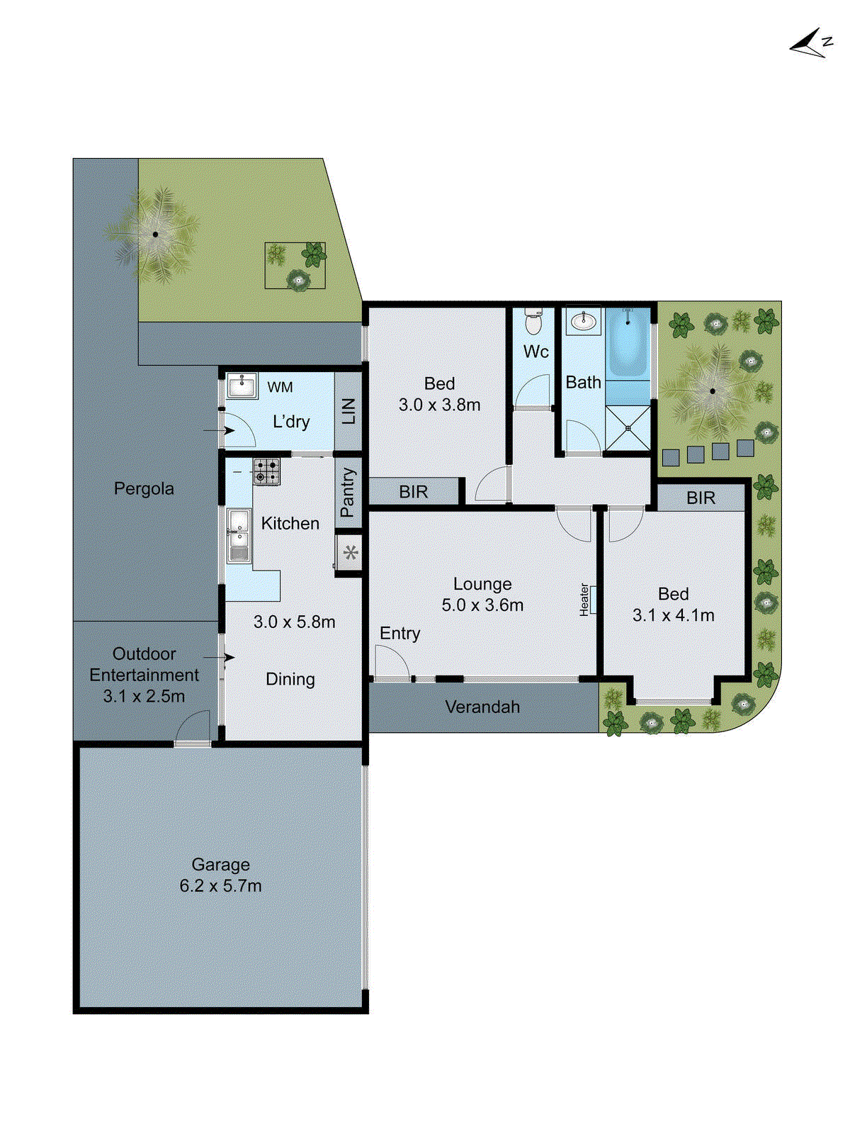 2/11 Griffen Street, Hamlyn Heights VIC 3215 - Floorplan