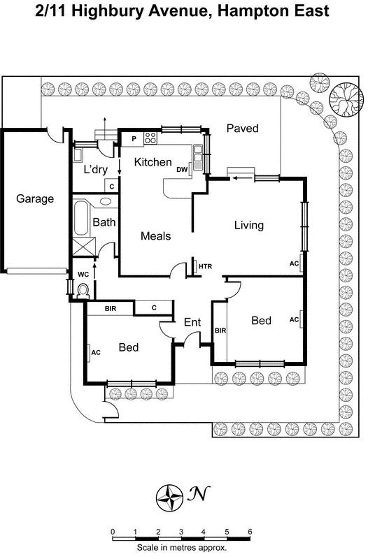 2/11 Highbury Avenue, Hampton East VIC 3188 - Floorplan