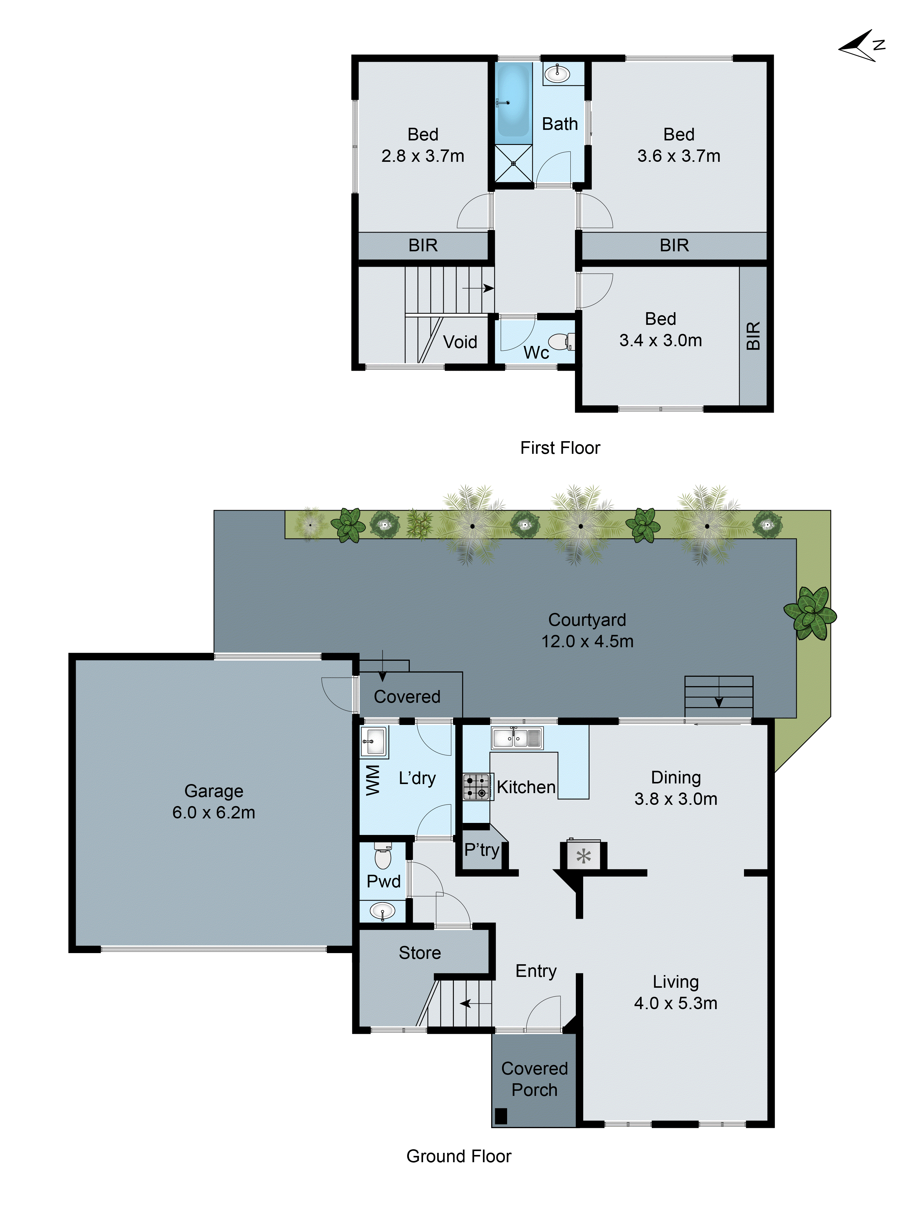 2/11 Iona Street, Clayton VIC 3168 - Floorplan