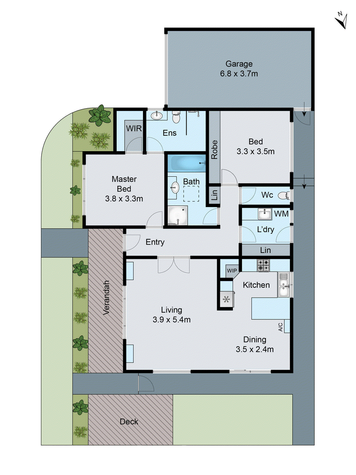 2/11 Laura Avenue, Belmont VIC 3216 - Floorplan