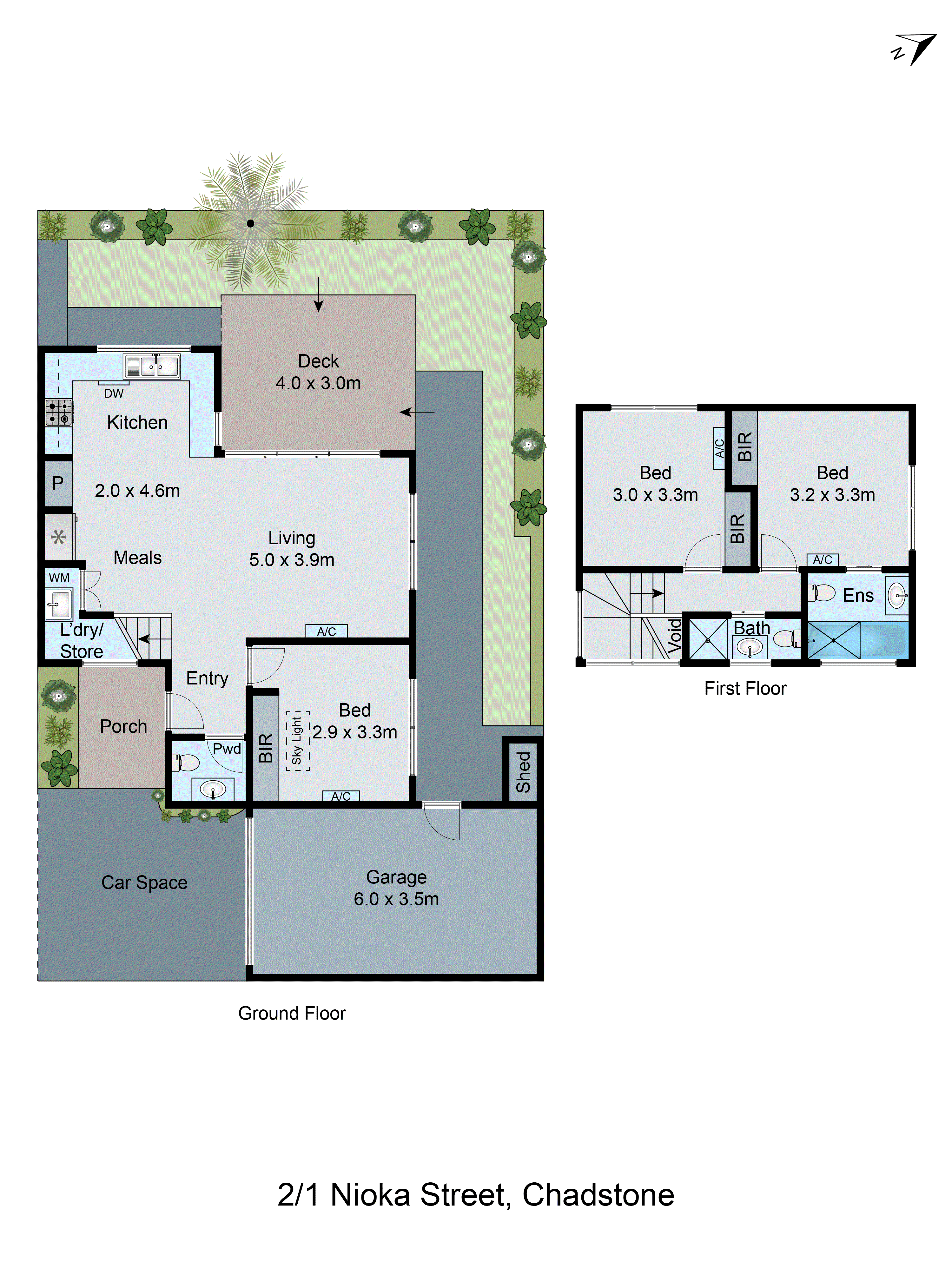 2/11 Nioka Street, Chadstone VIC 3148 - Floorplan