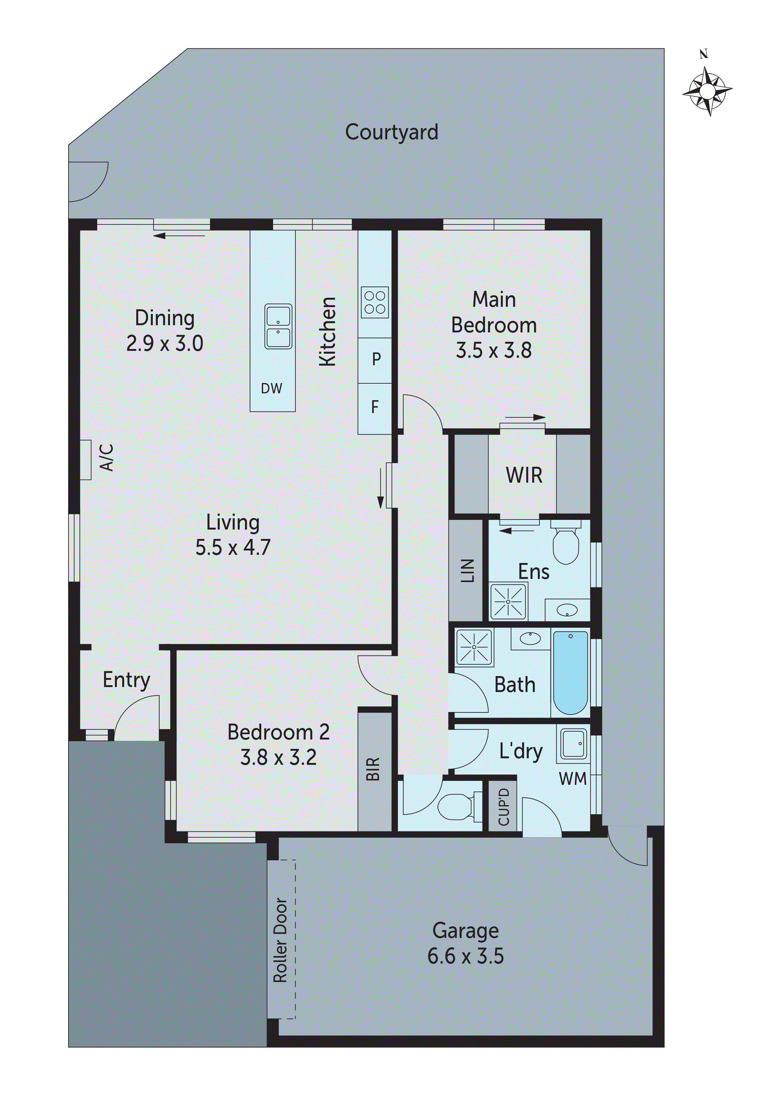 2/11 Pitman Street, Newcomb VIC 3219 - Floorplan