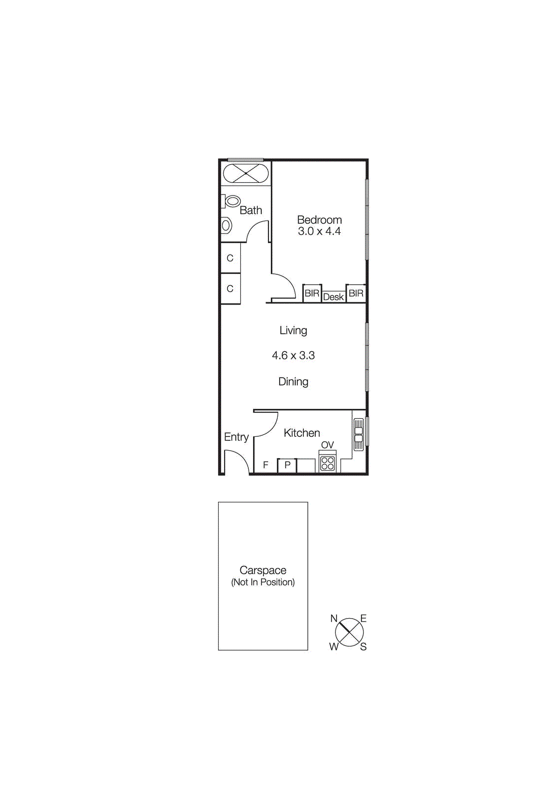 21/10 Acland Street, St Kilda VIC 3182 - Floorplan