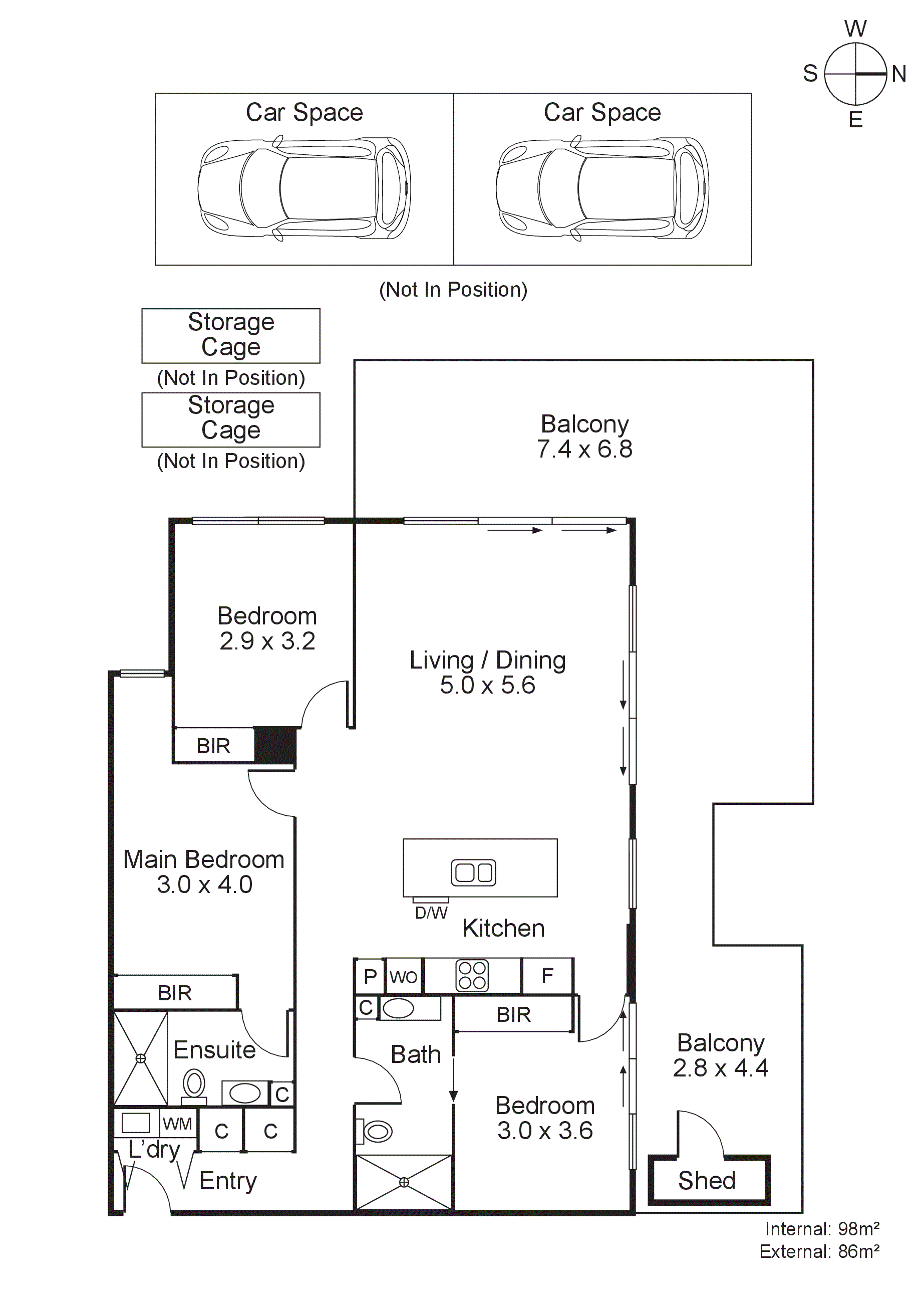 211/15 Vickery Street, Bentleigh VIC 3204 - Floorplan