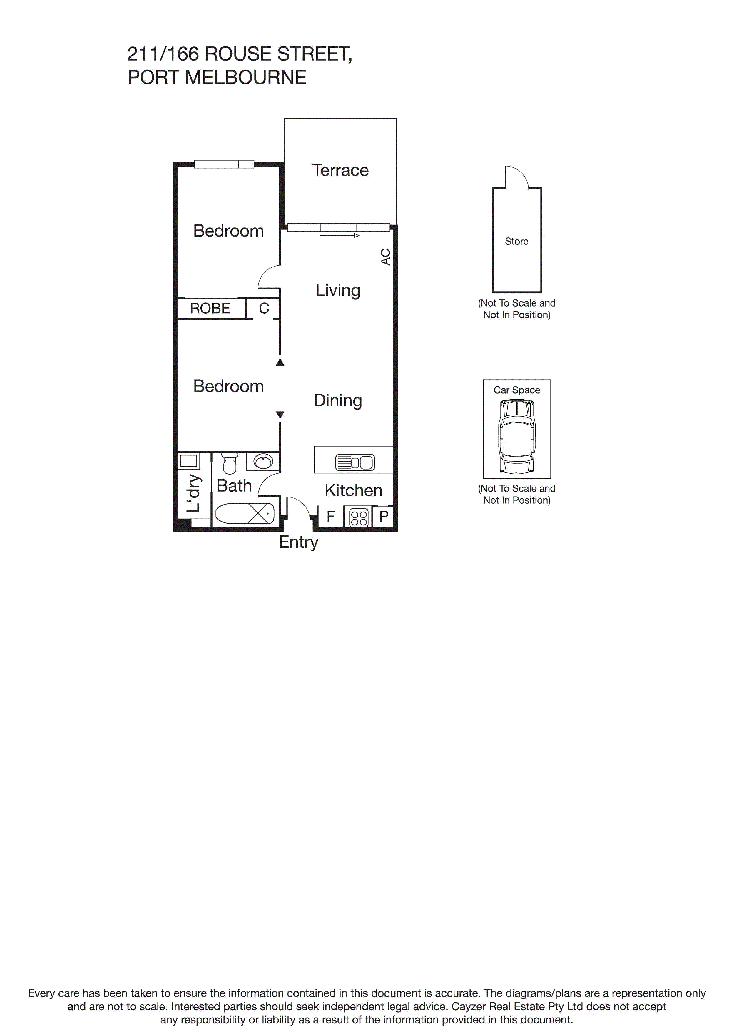 211/166 Rouse Street, PORT MELBOURNE VIC 3207 - Floorplan