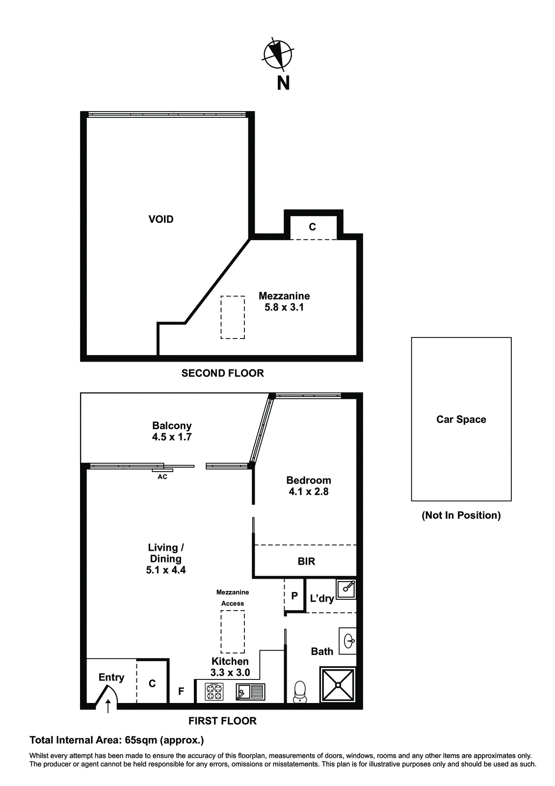 211/200 Stephen Street, Yarraville VIC 3013 - Floorplan