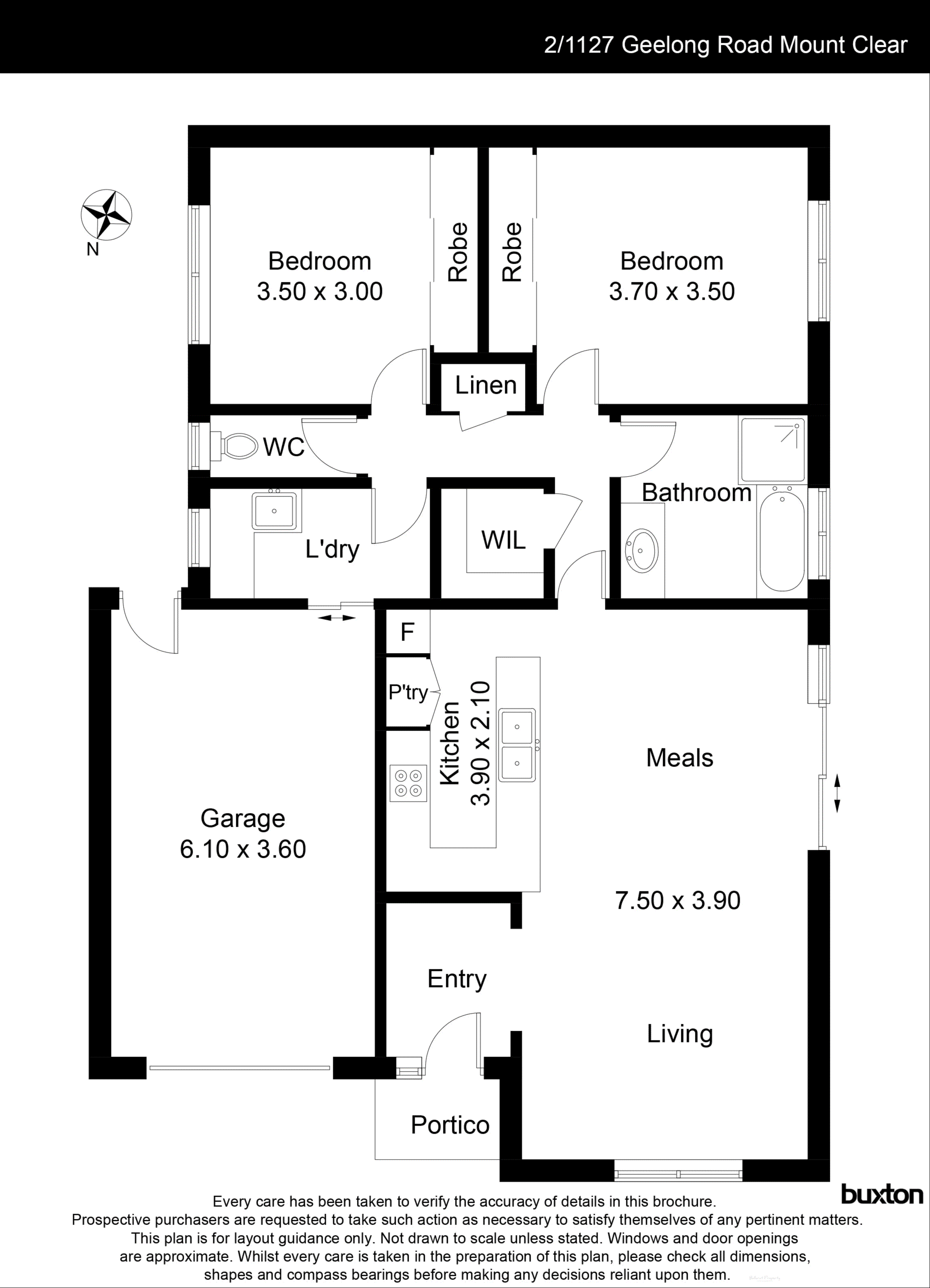 2/1127 Geelong Road, Mount Clear VIC 3350 - Floorplan