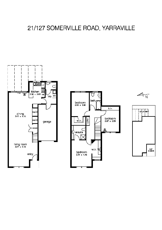 21/127 Somerville Road, YARRAVILLE VIC 3013 - Floorplan