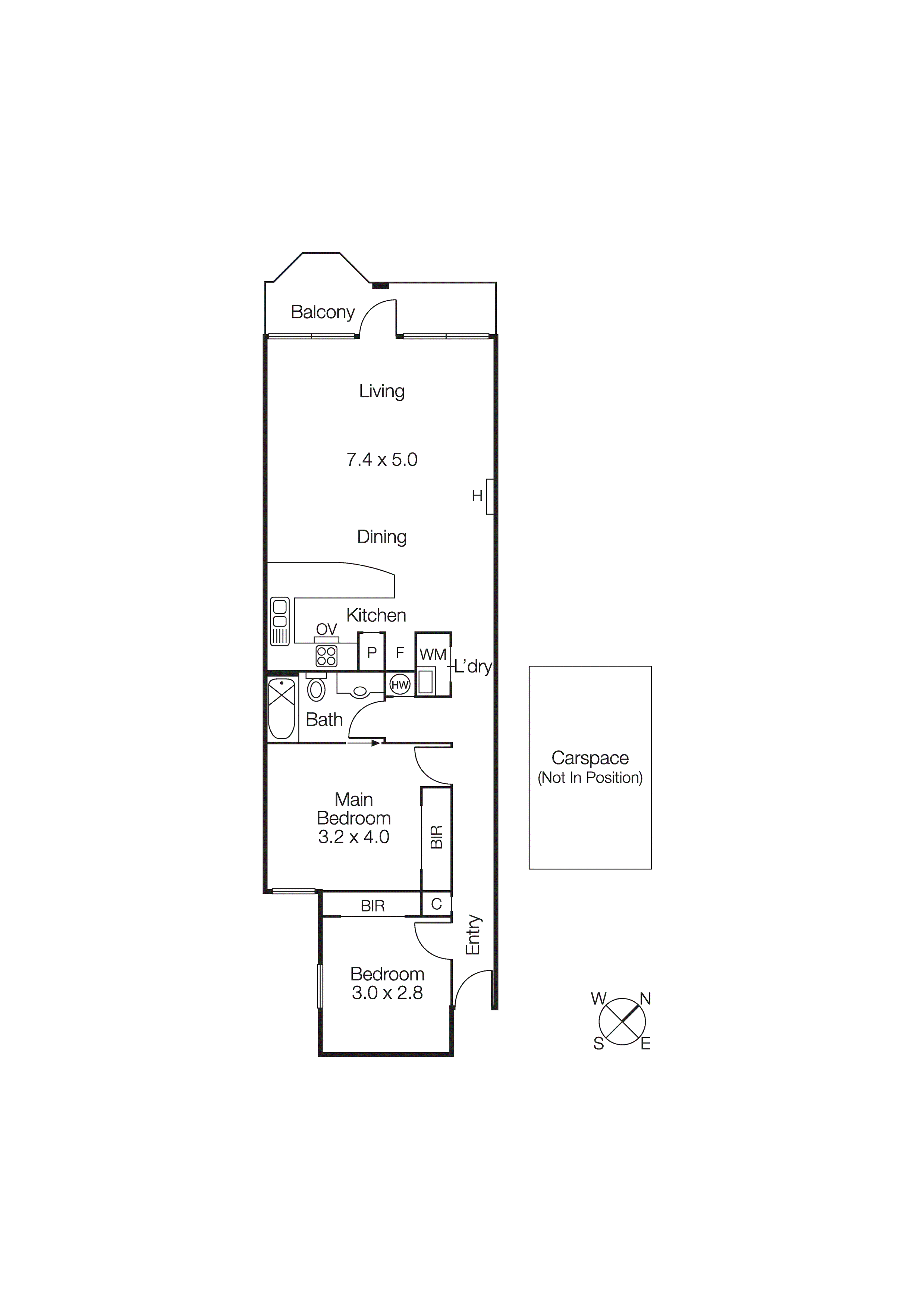 21/133-135 Fitzroy Street, St Kilda VIC 3182 - Floorplan