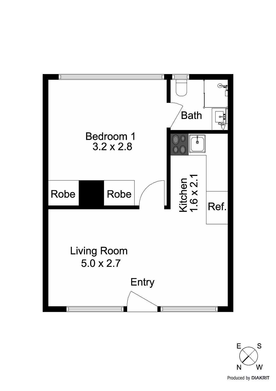 211/363 Beaconsfield Parade, St Kilda West VIC 3182 - Floorplan