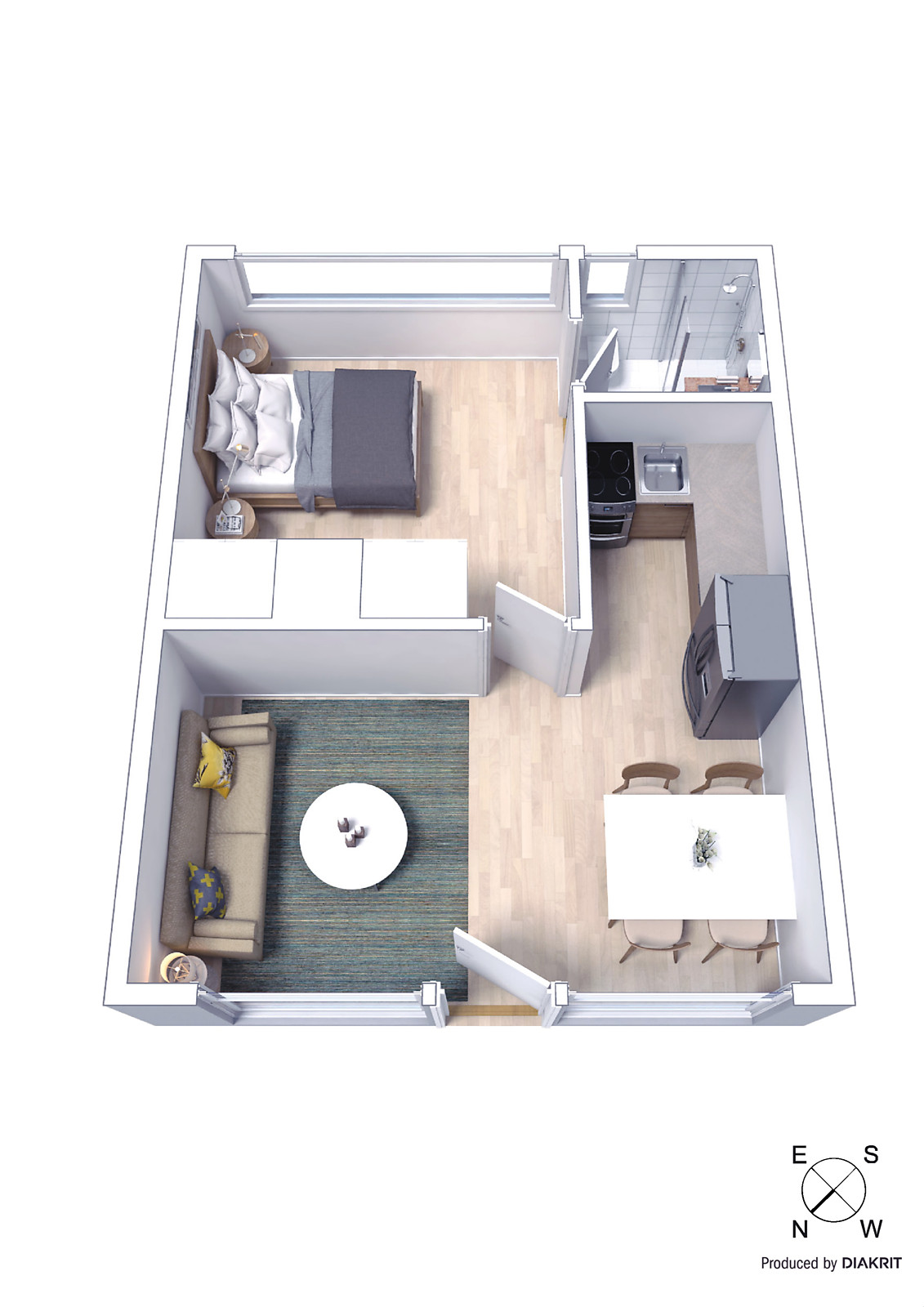 211/363 Beaconsfield Parade, St Kilda West VIC 3182 - Floorplan