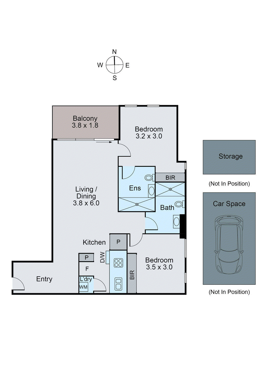 211/42 Ralston Street, South Yarra VIC 3141 - Floorplan