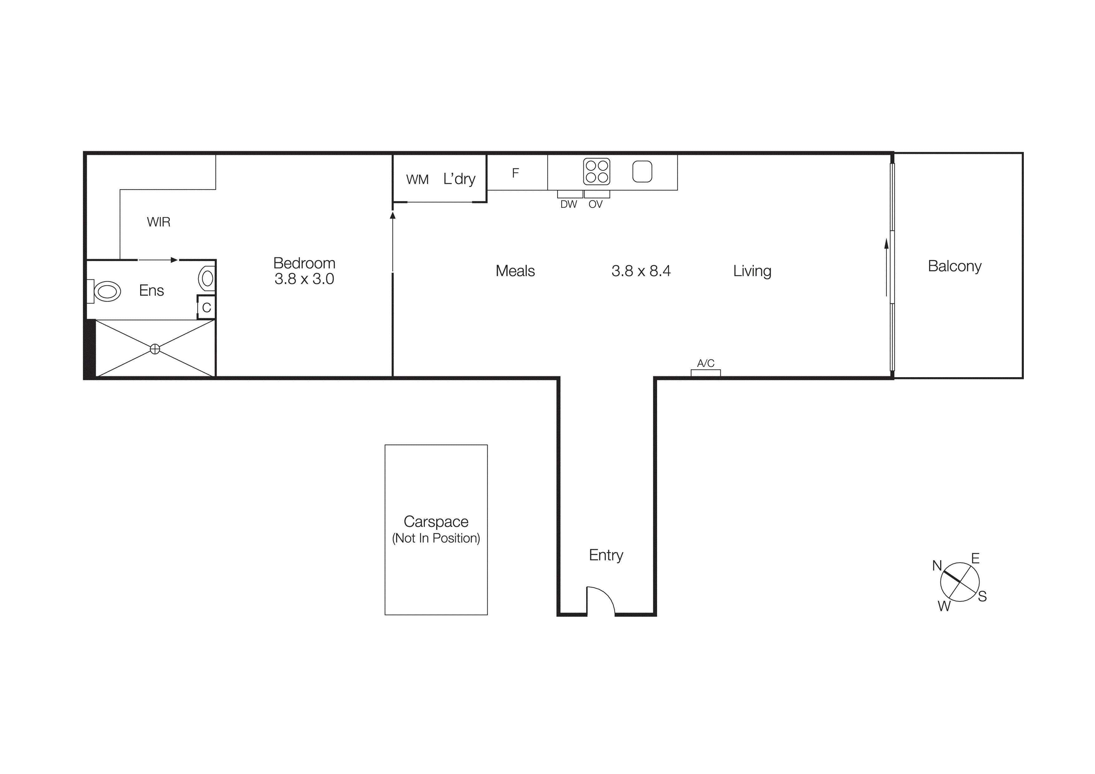 211/539 St Kilda Road, Melbourne VIC 3004 - Floorplan