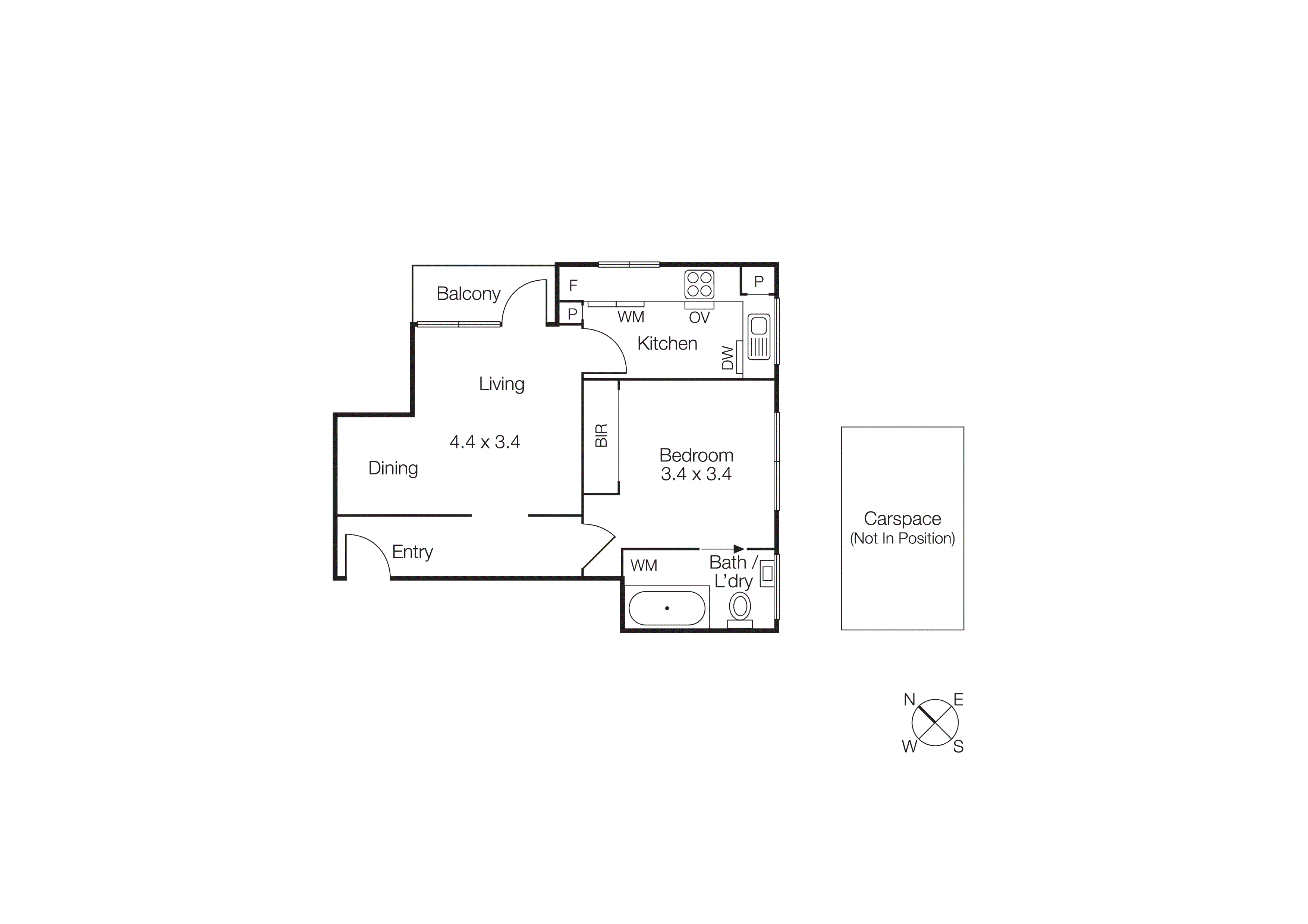2/117 Park Street, St Kilda West VIC 3182 - Floorplan