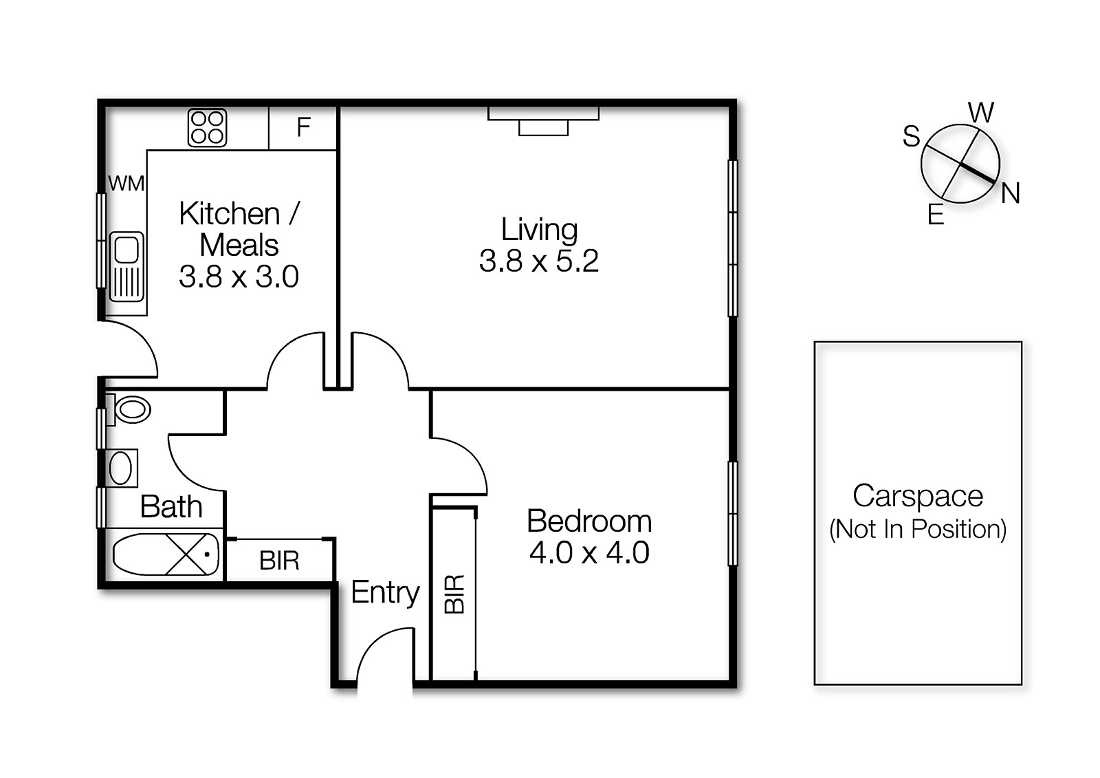 21/17 Queens Road, Melbourne VIC 3004 - Floorplan