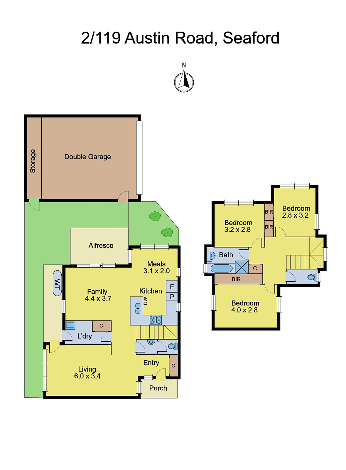 2/119 Austin Road, Seaford VIC 3198 - Floorplan