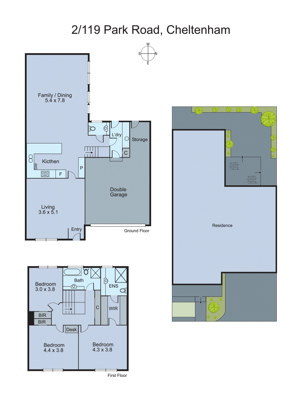 2/119 Park Road, Cheltenham VIC 3192 - Floorplan