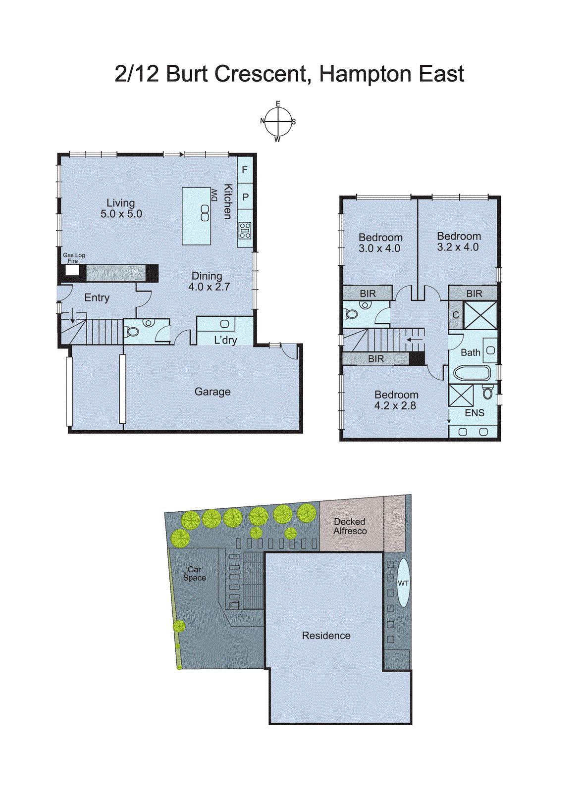 2/12 Burt Crescent, Hampton East VIC 3188 - Floorplan