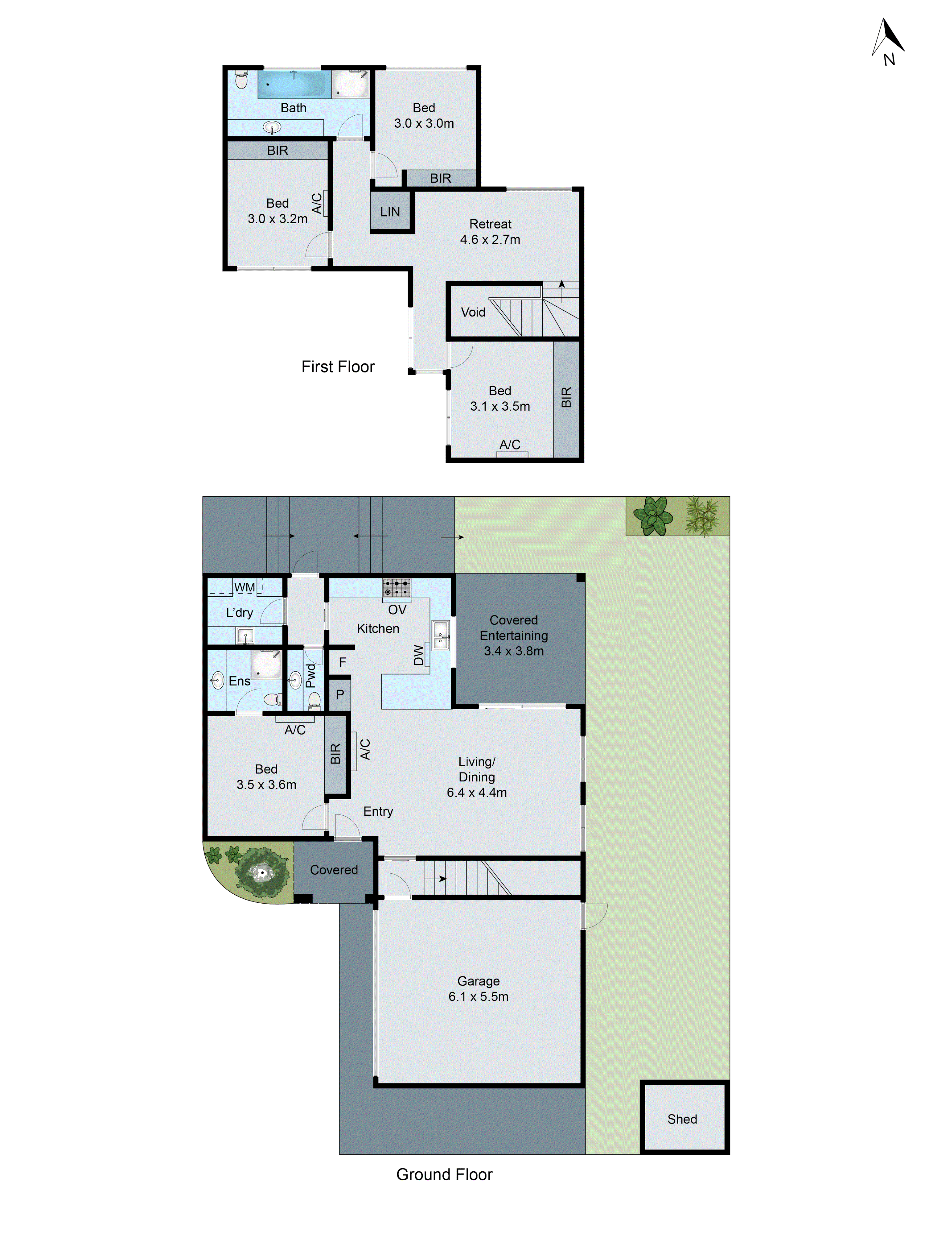 2/12 Carmichael Road, Oakleigh East VIC 3166 - Floorplan