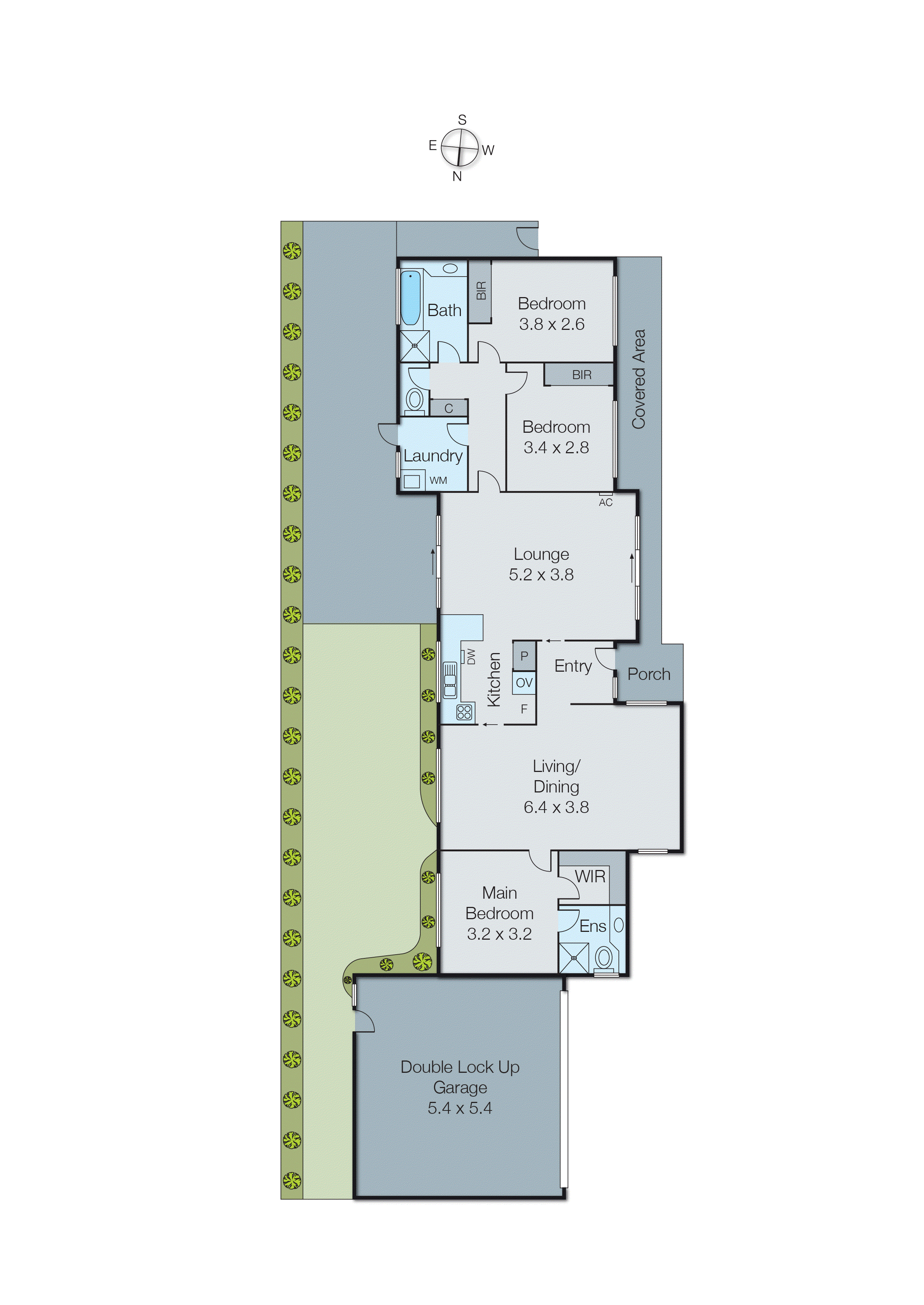 2/12 Fewster Road, Hampton VIC 3188 - Floorplan