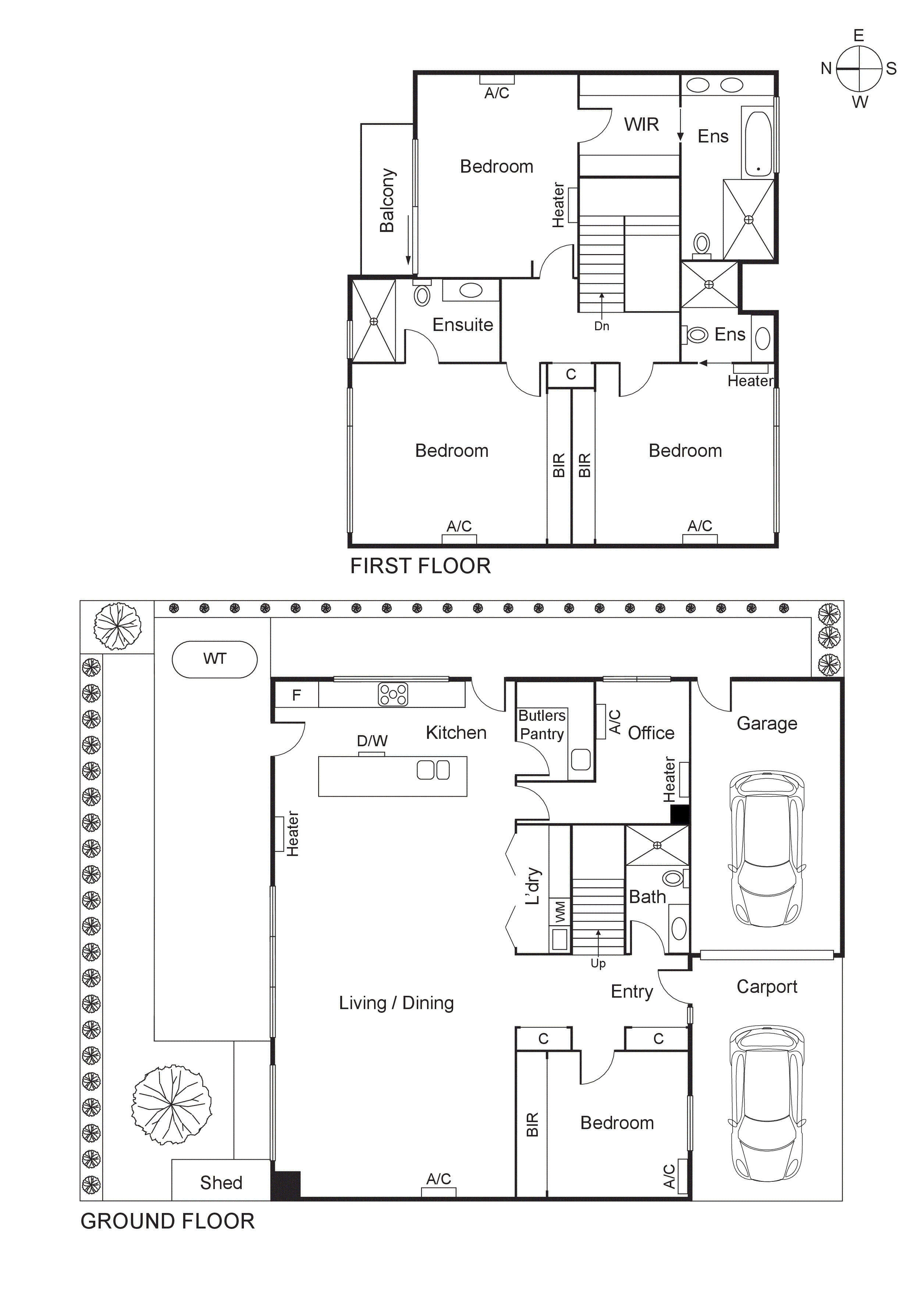 2/12 Fisher Court, Bentleigh East VIC 3165 - Floorplan