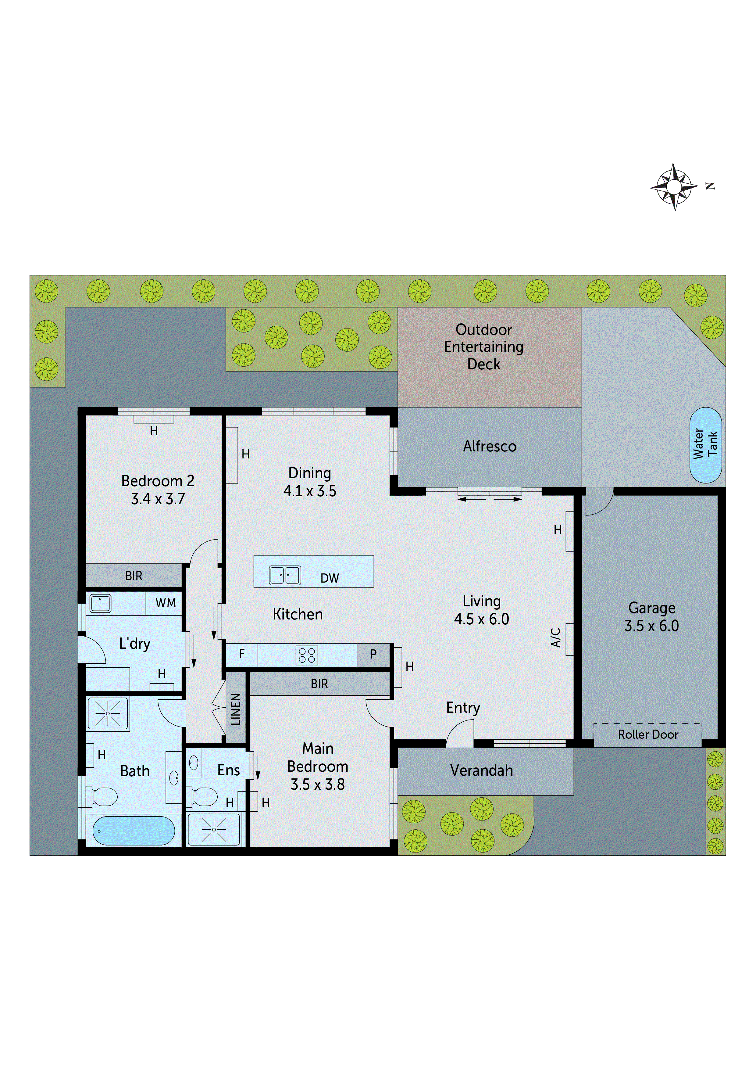 2/12 Hill Street, Belmont VIC 3216 - Floorplan