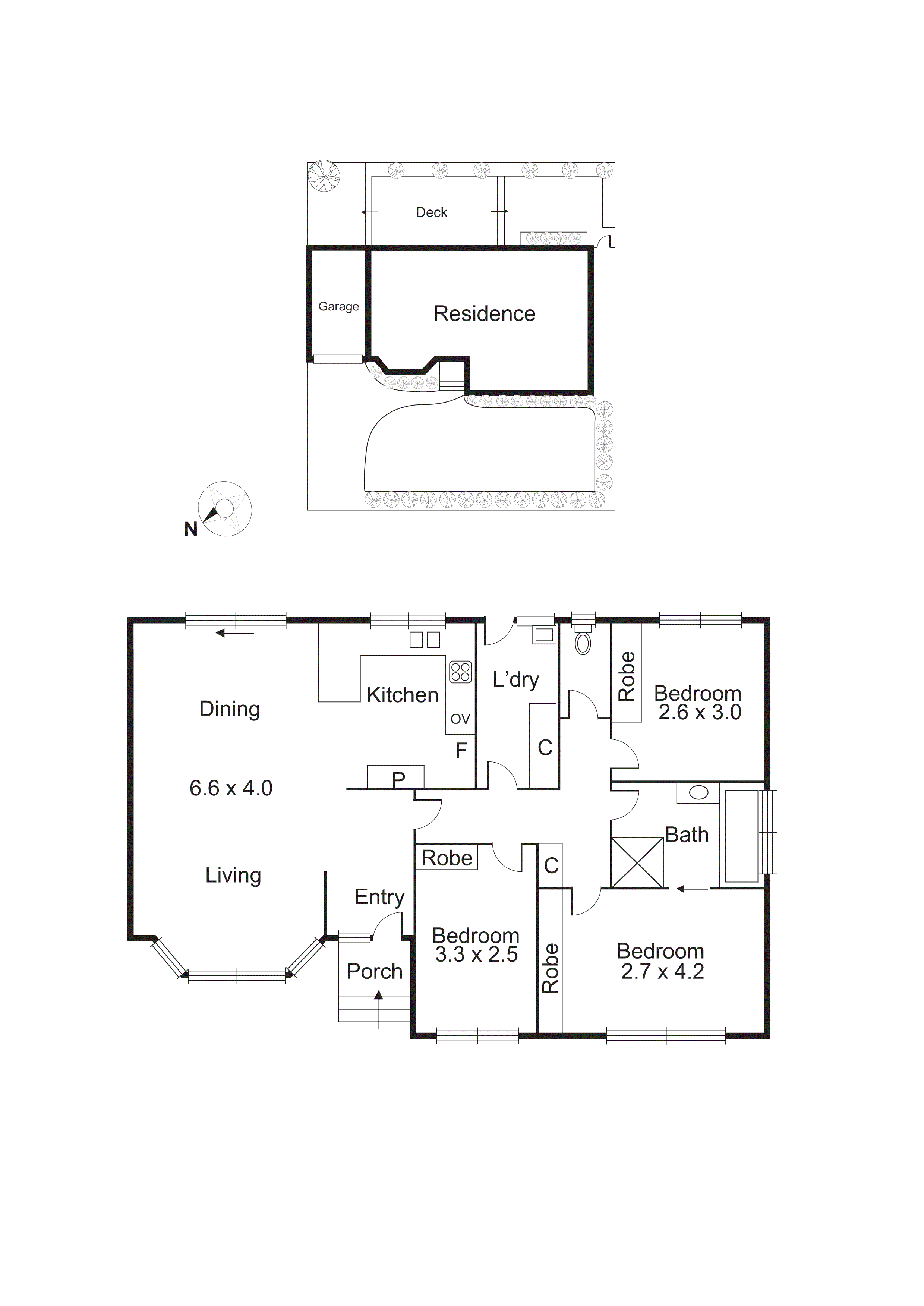 2/12 Hodgson Grove, Bentleigh East VIC 3165 - Floorplan
