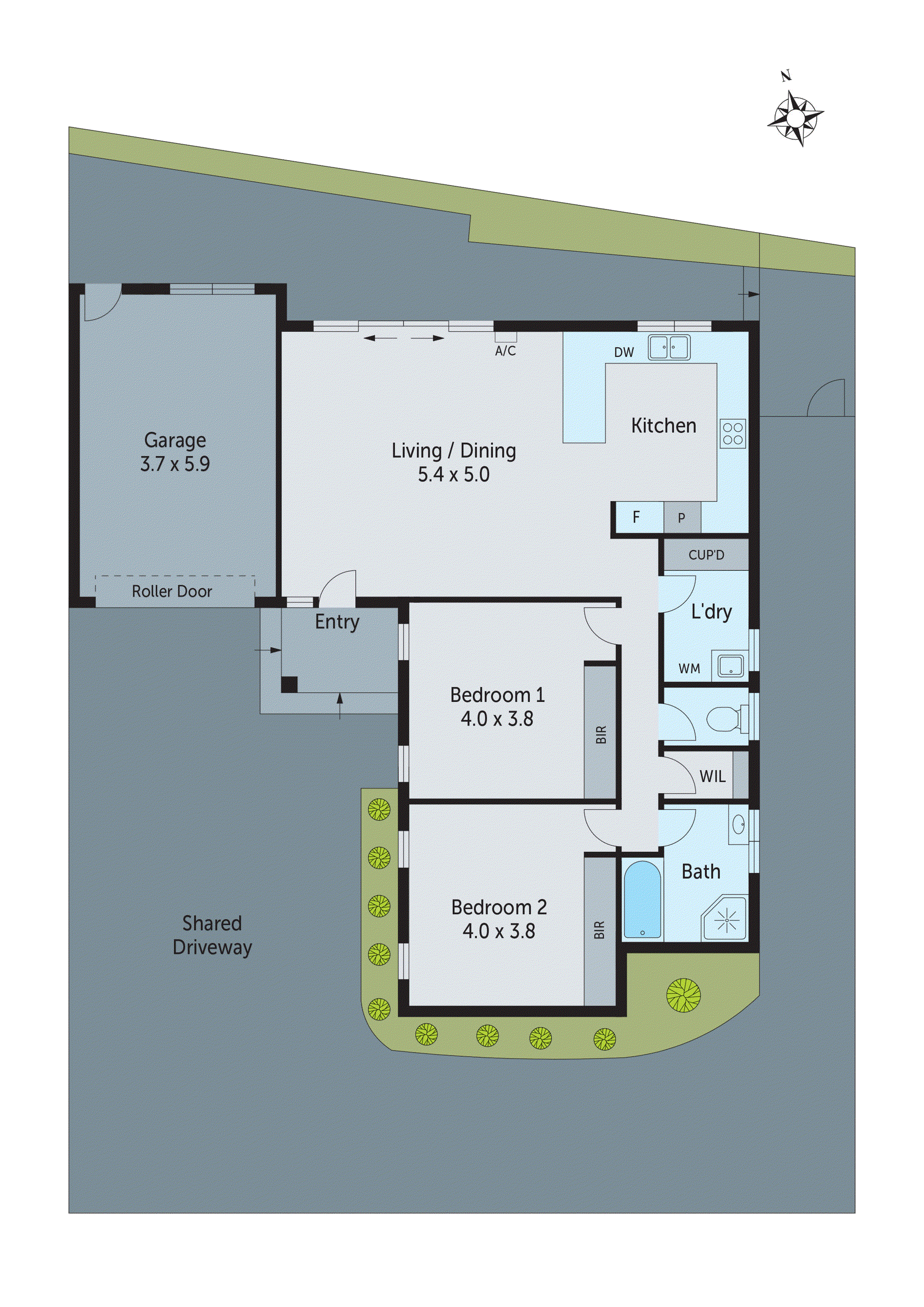 2/12 Kylemore Court, Leopold VIC 3224 - Floorplan